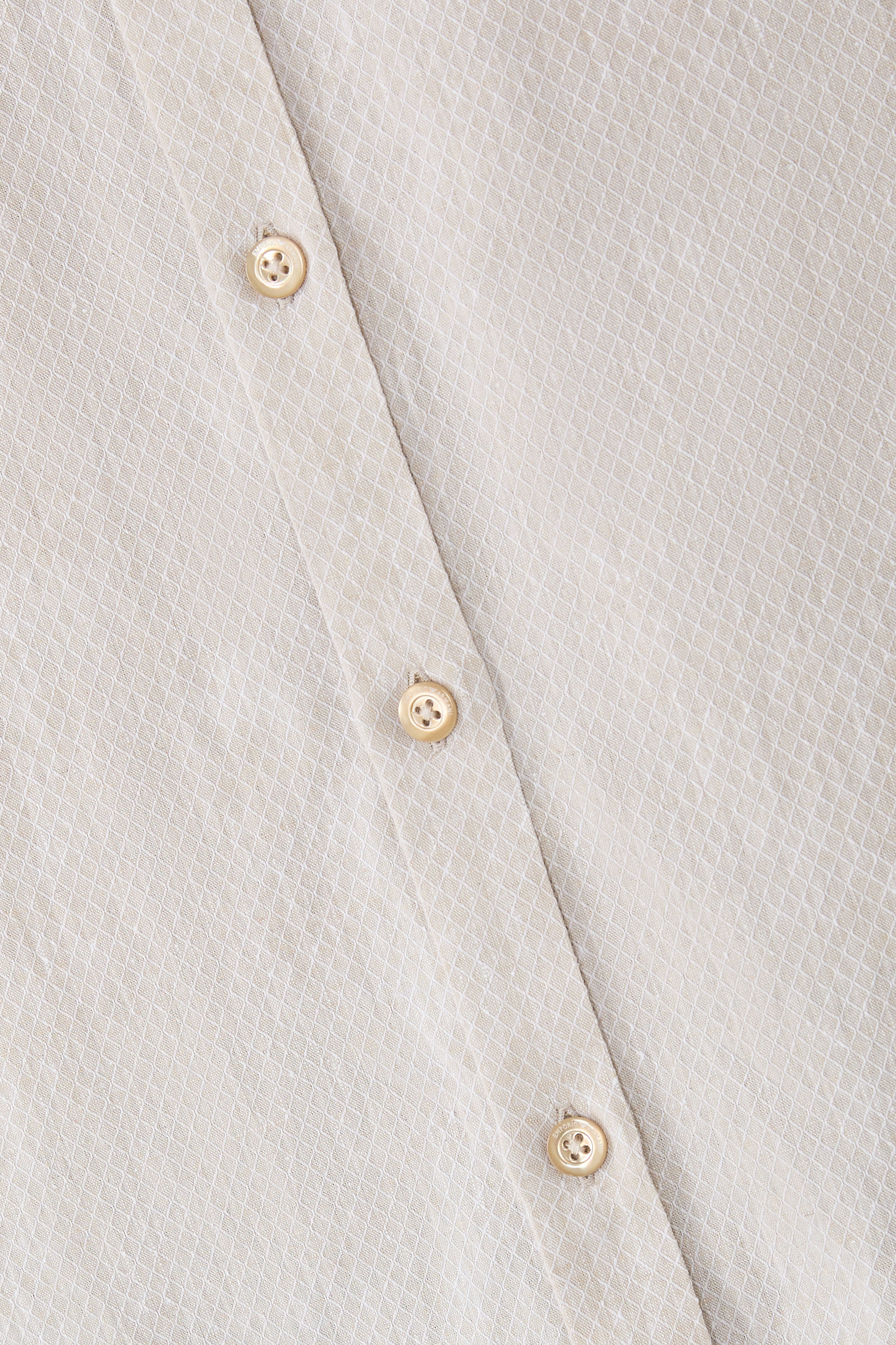 Textured Linen Blend Shirt