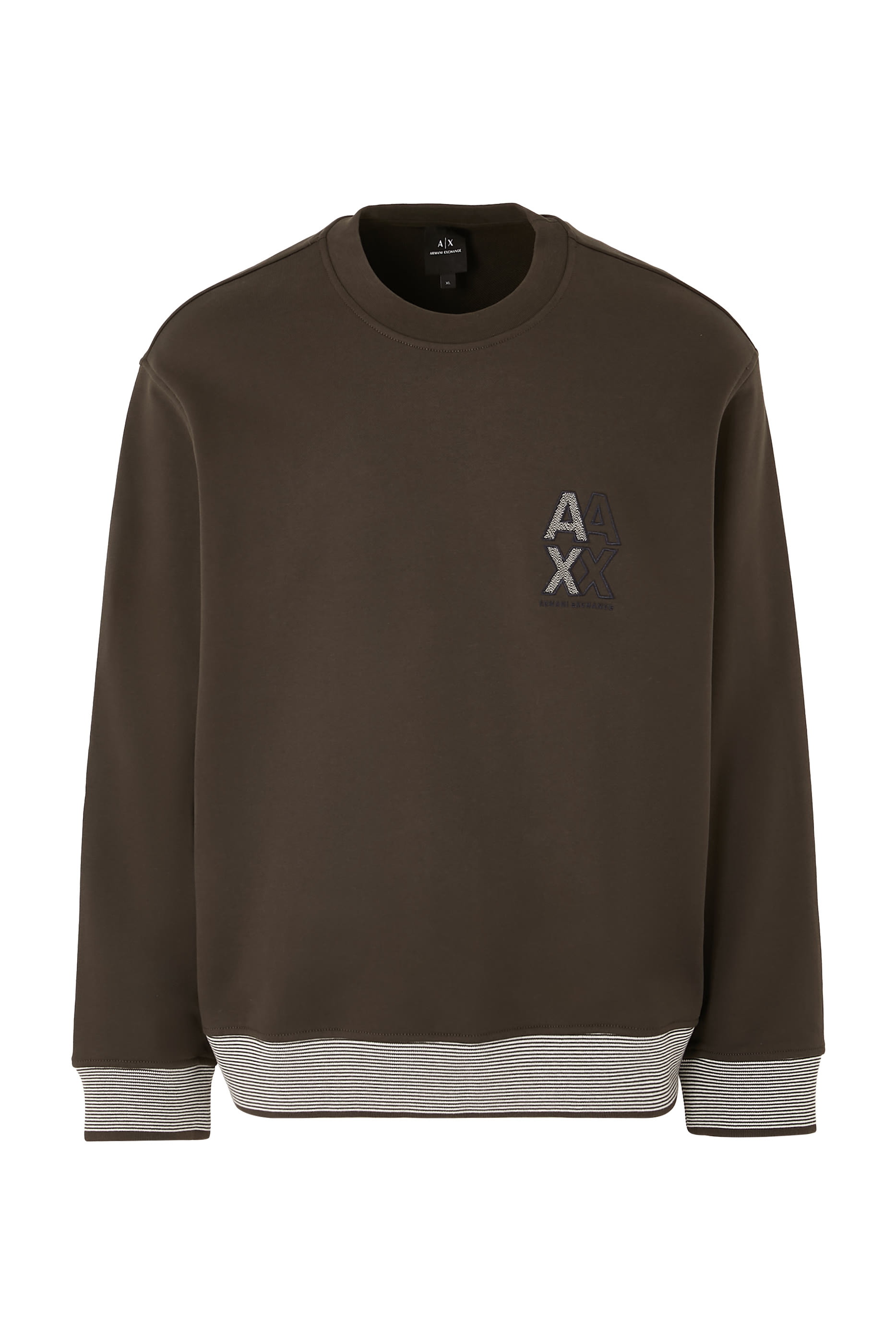 AX Logo Crew Neck Sweatshirt