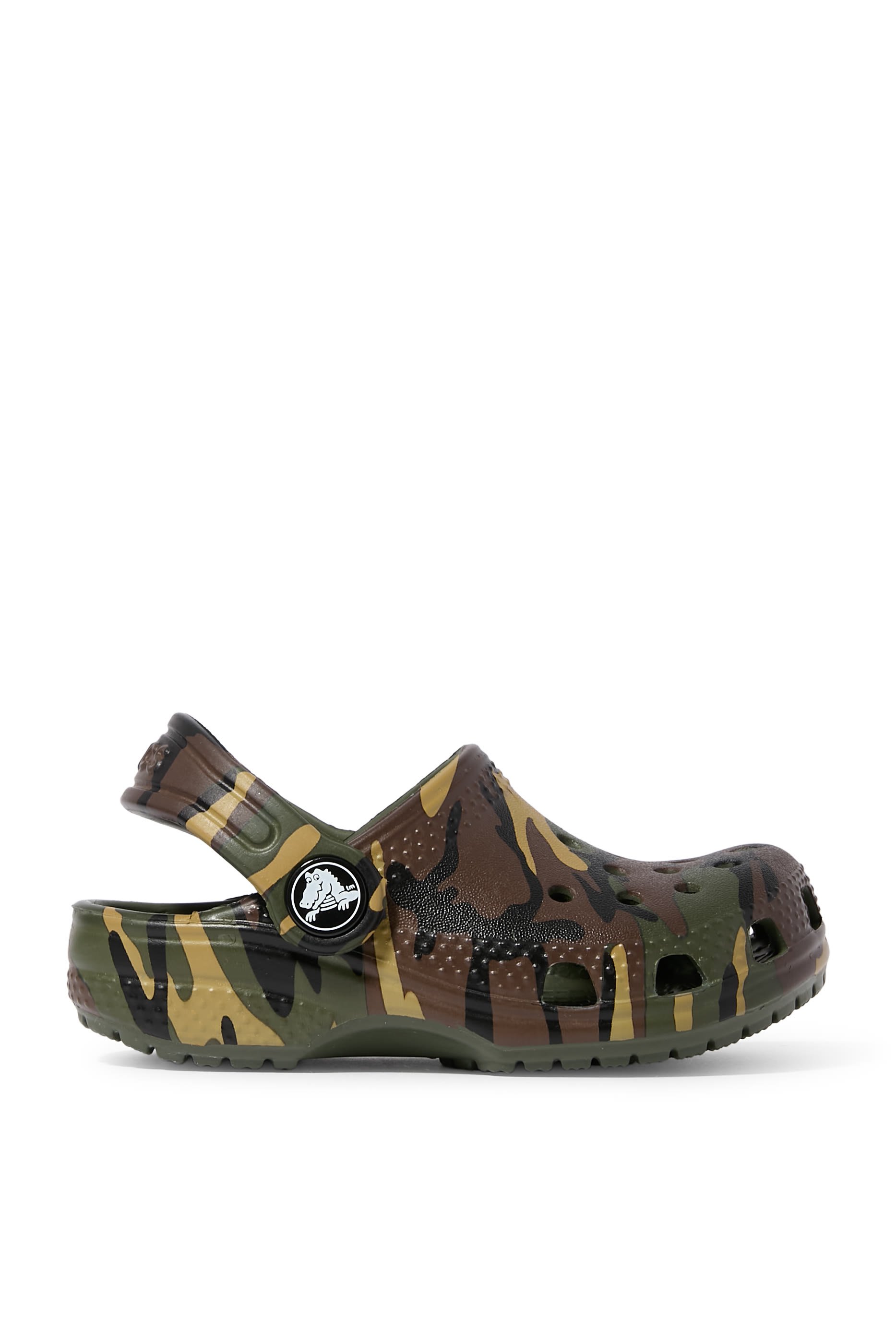 Kids Classic Camouflage Clog Flipflops