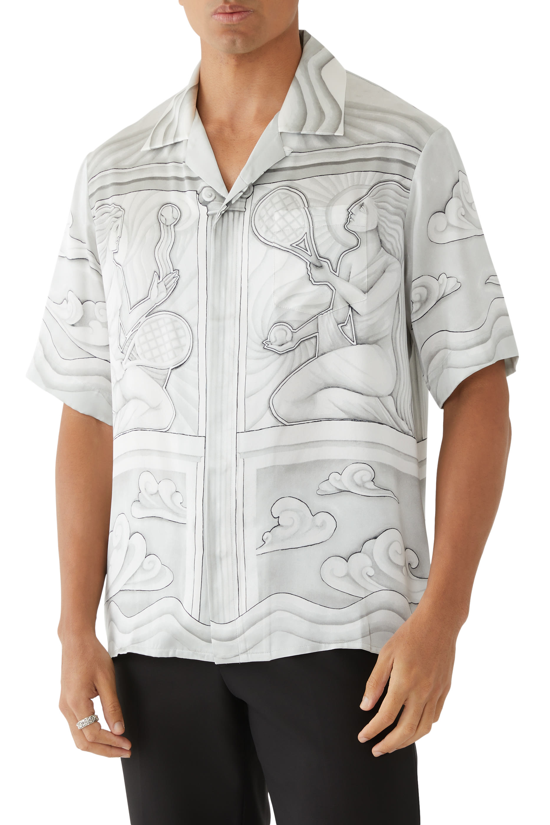 Sacred Stone Silk Shirt