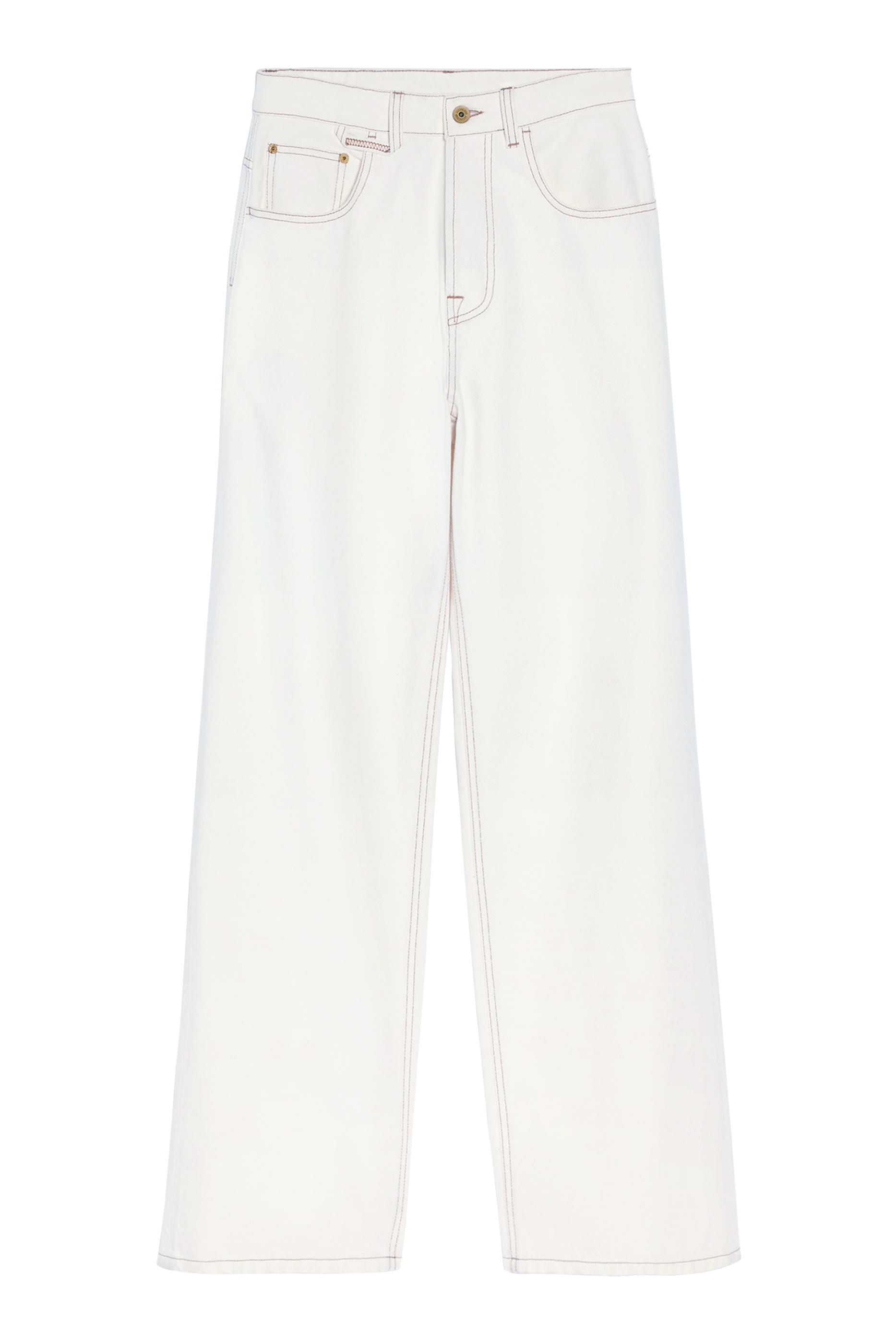 The Wide De-N&icirc;mes Denim Pants