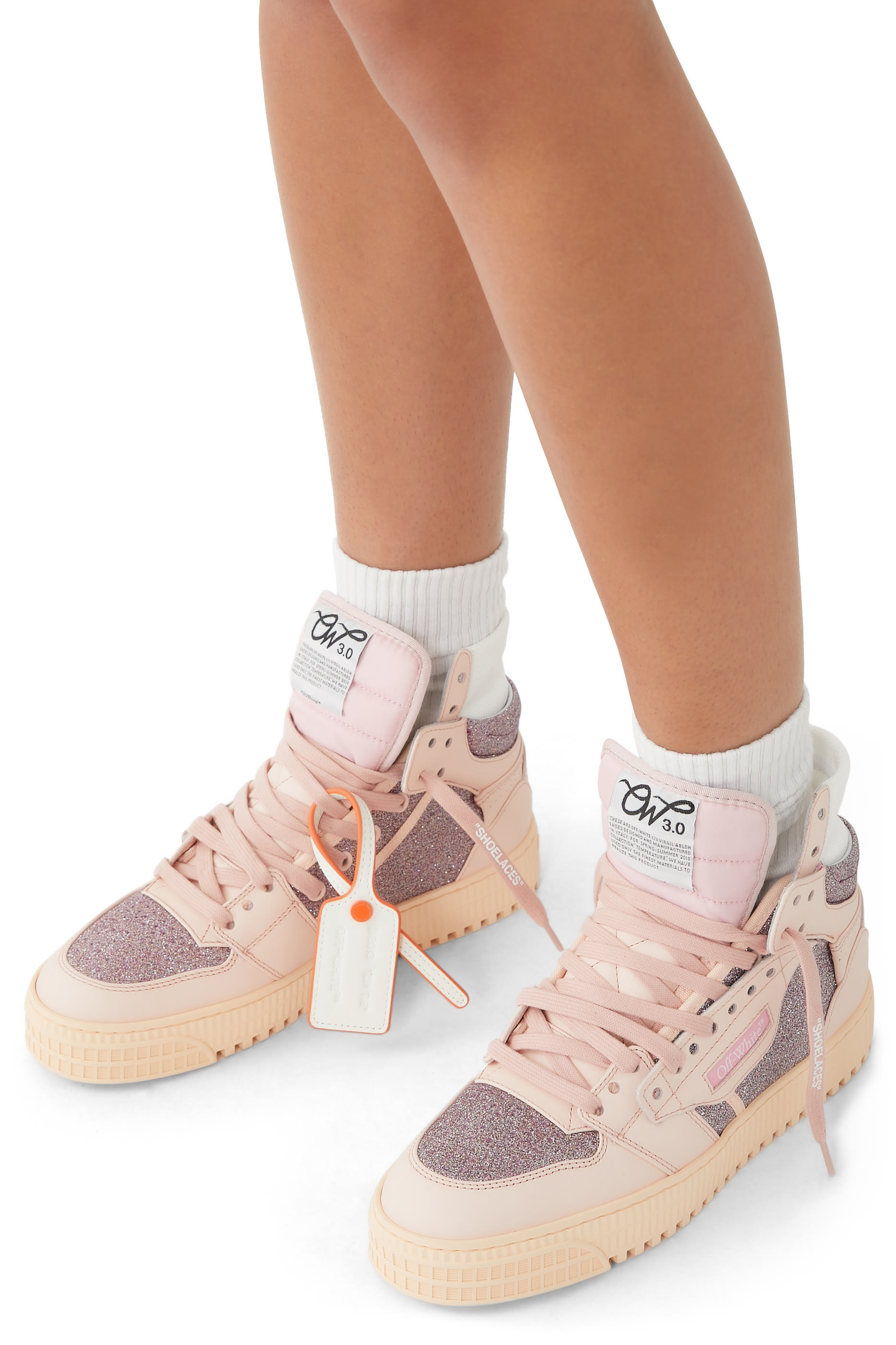 Off Court Glitter Sneakers