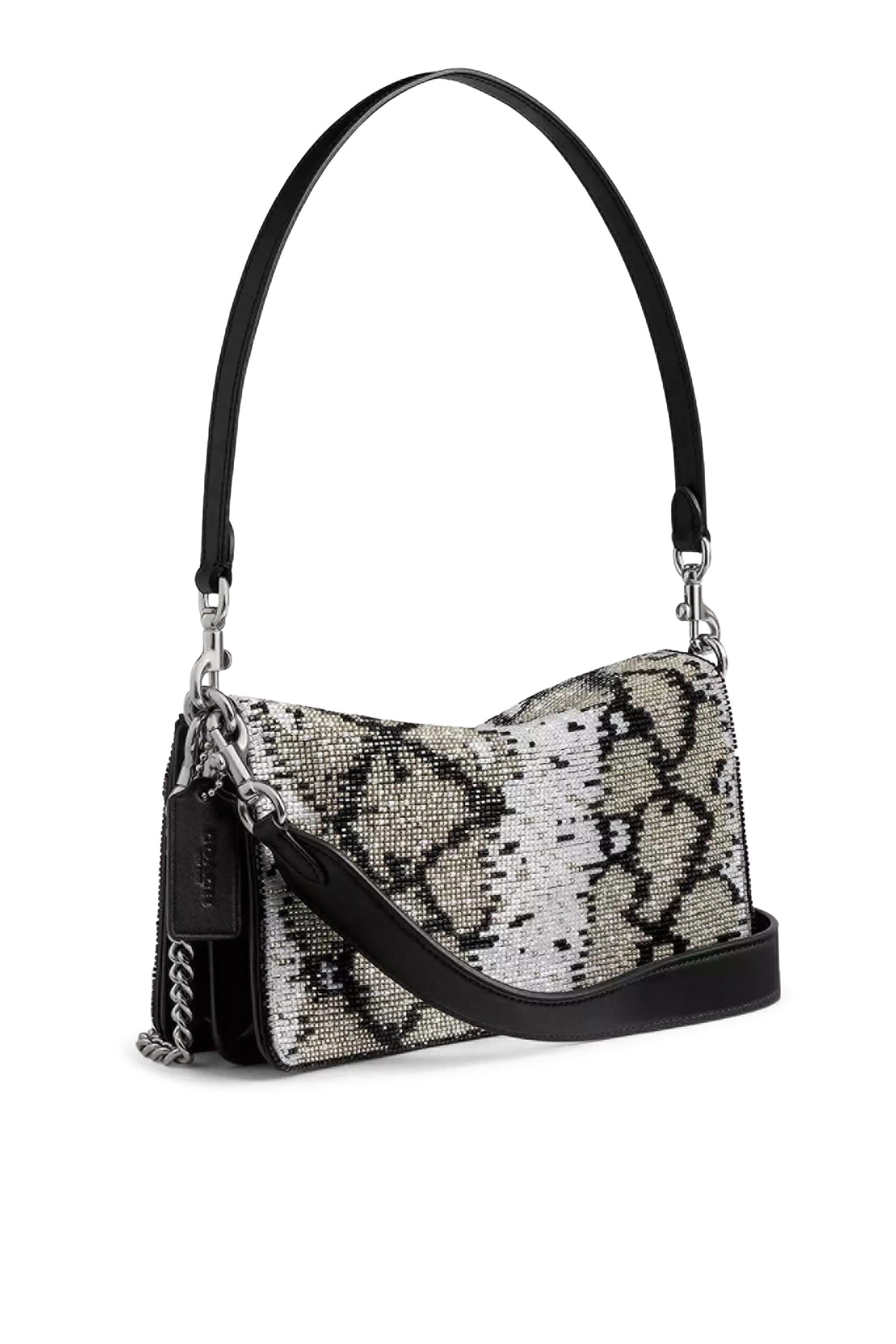  Tabby 26 Beaded Snake Shoulder Bag