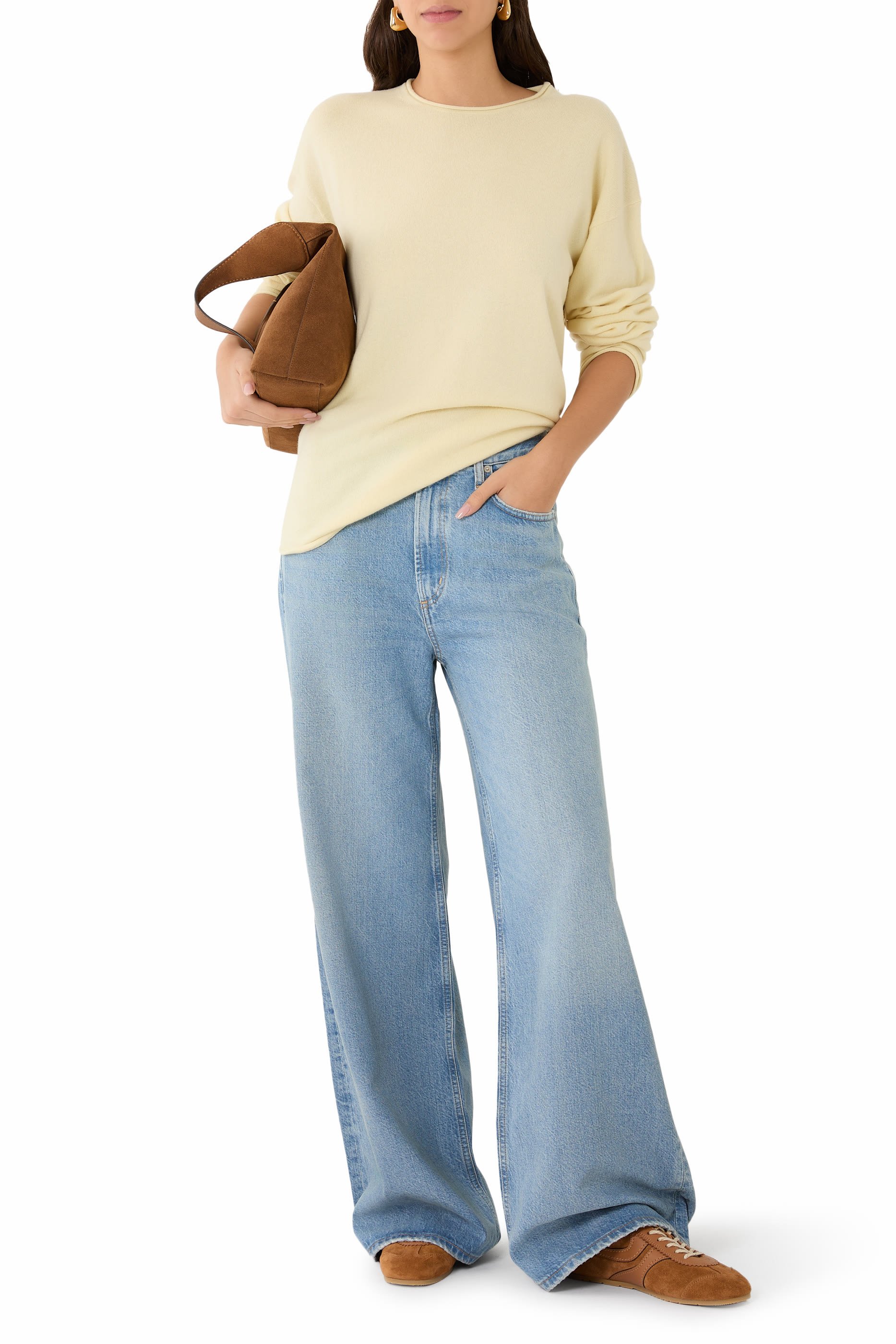 Oversized Crewneck Sweater 