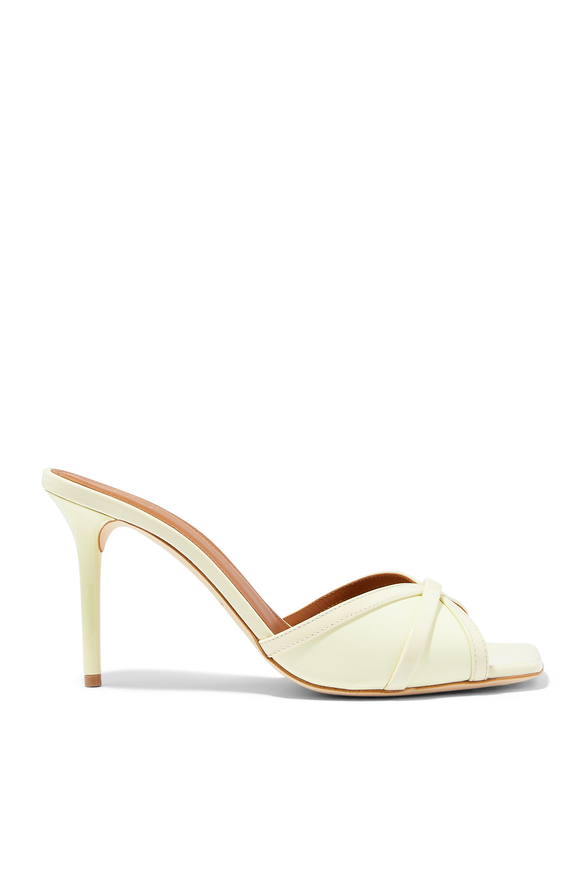 Perla 85 Leather Mules