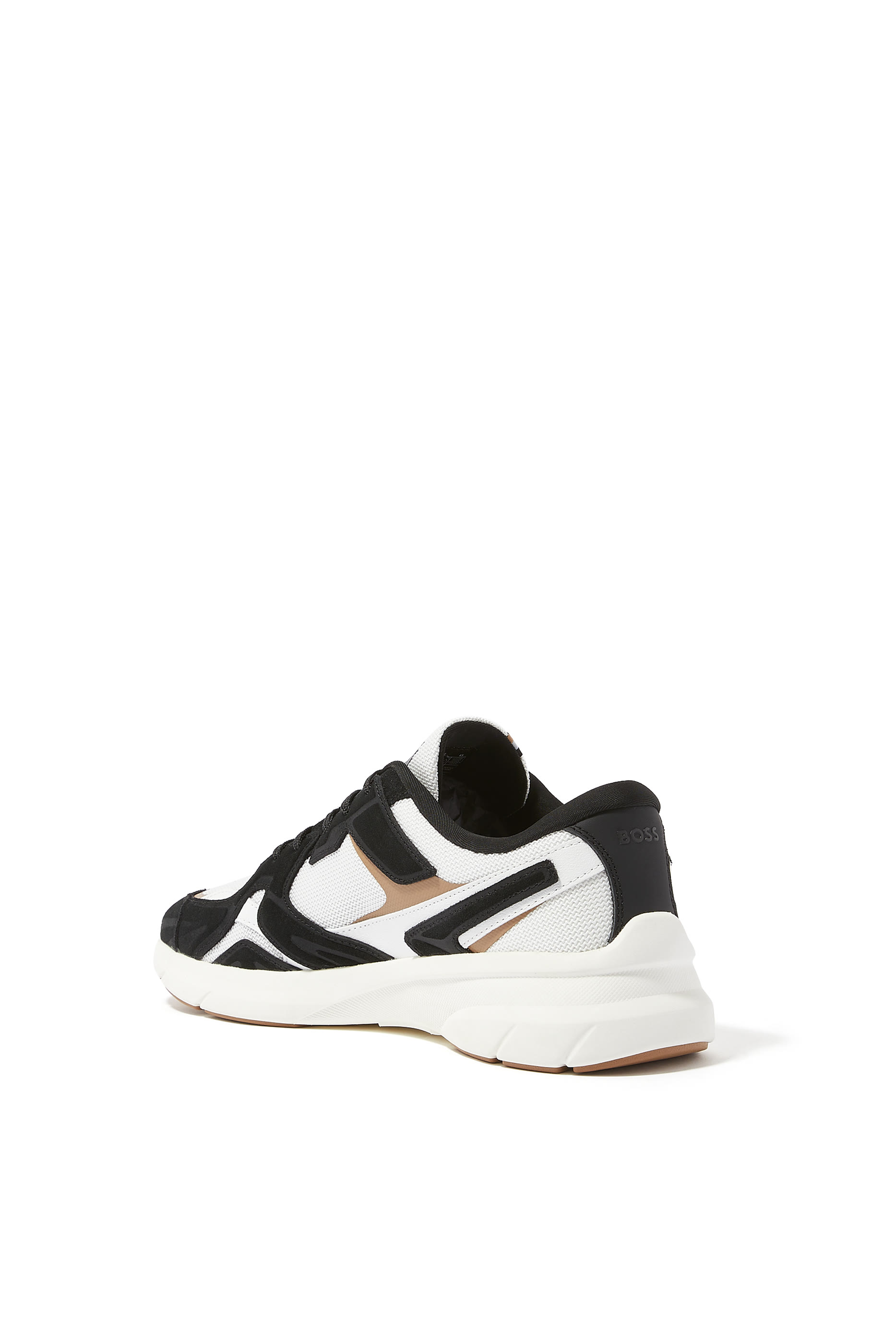 Mixed-Material Sneakers