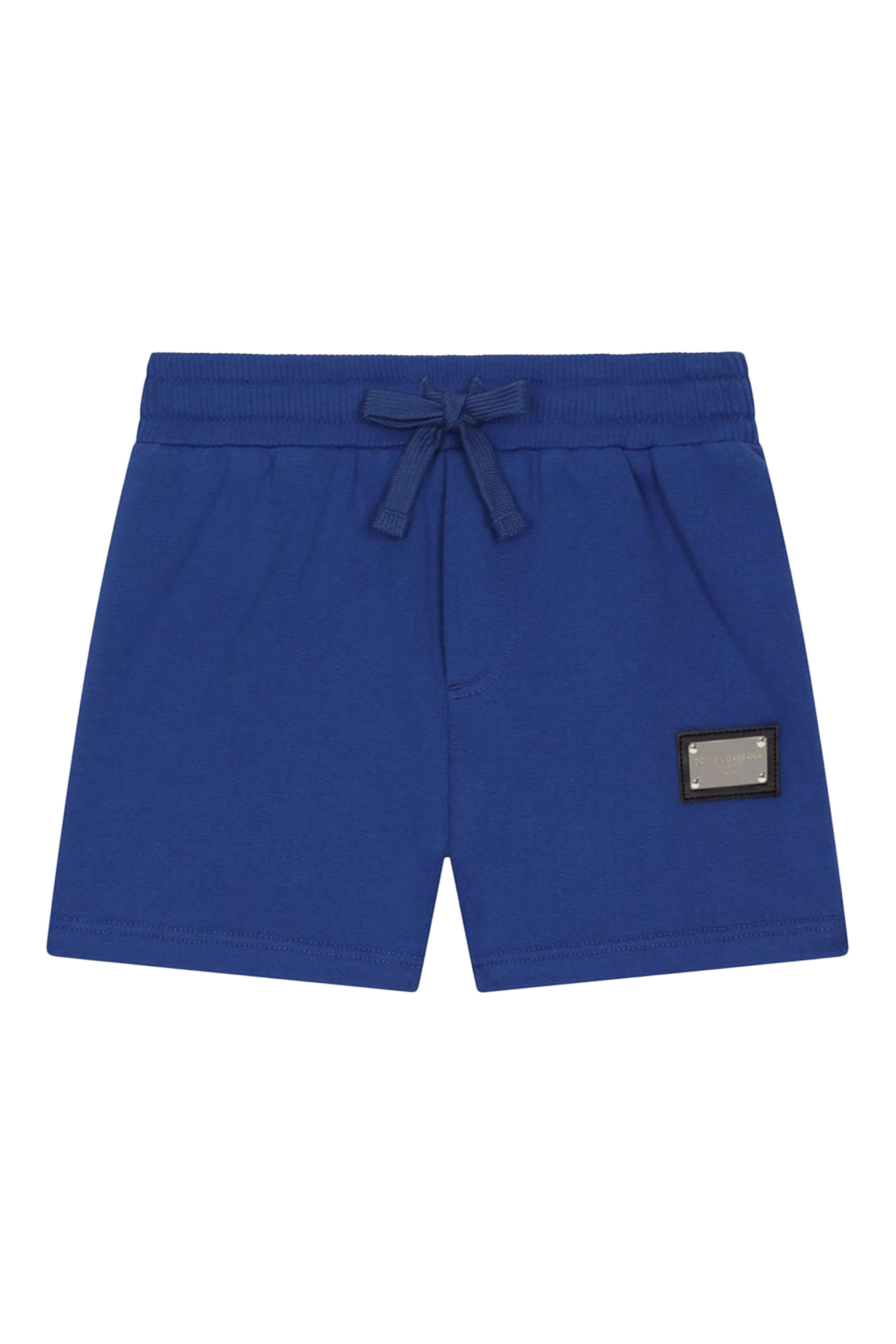 Kids Cotton Logo Jogging Shorts