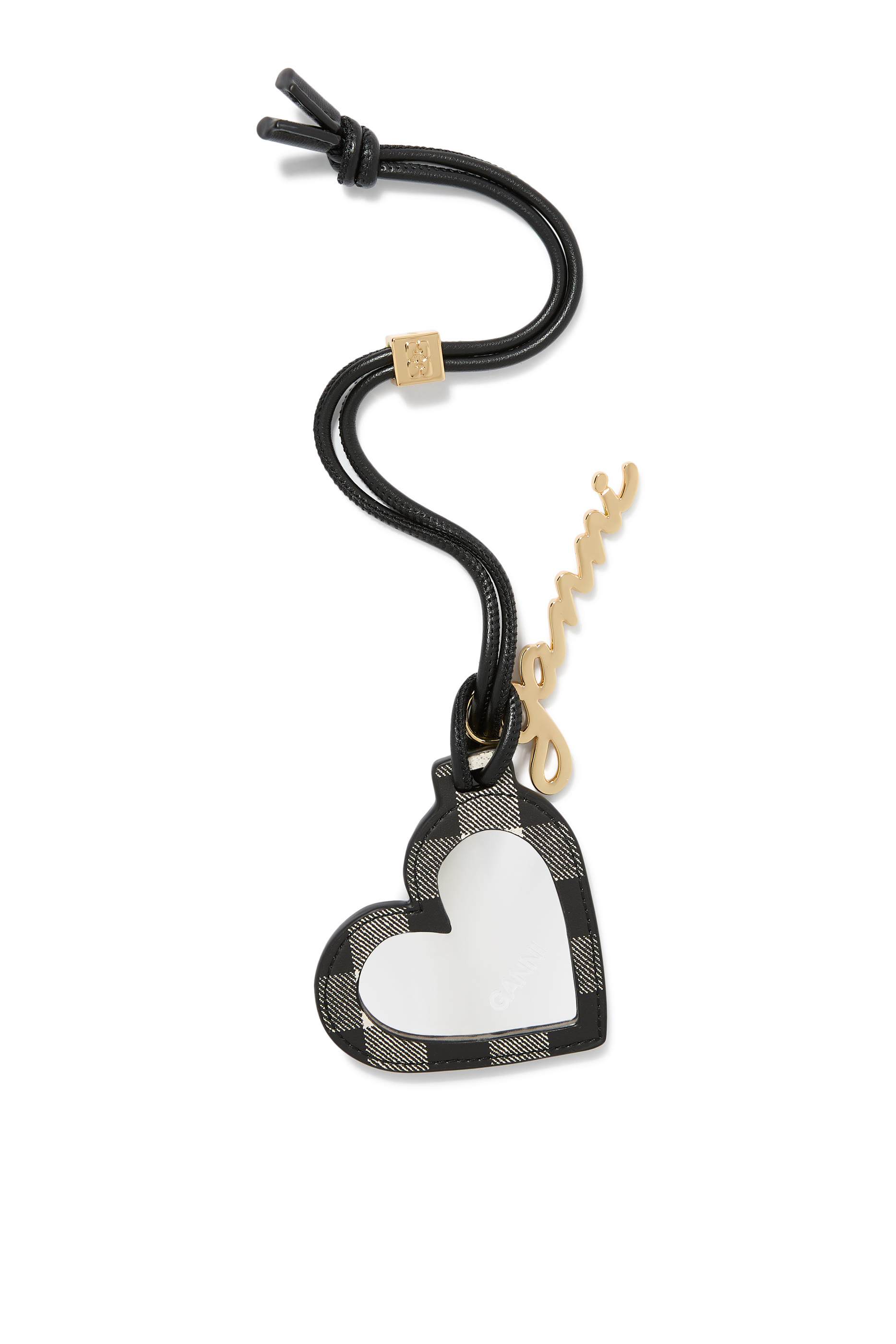 Bou Heart Mirror Charm