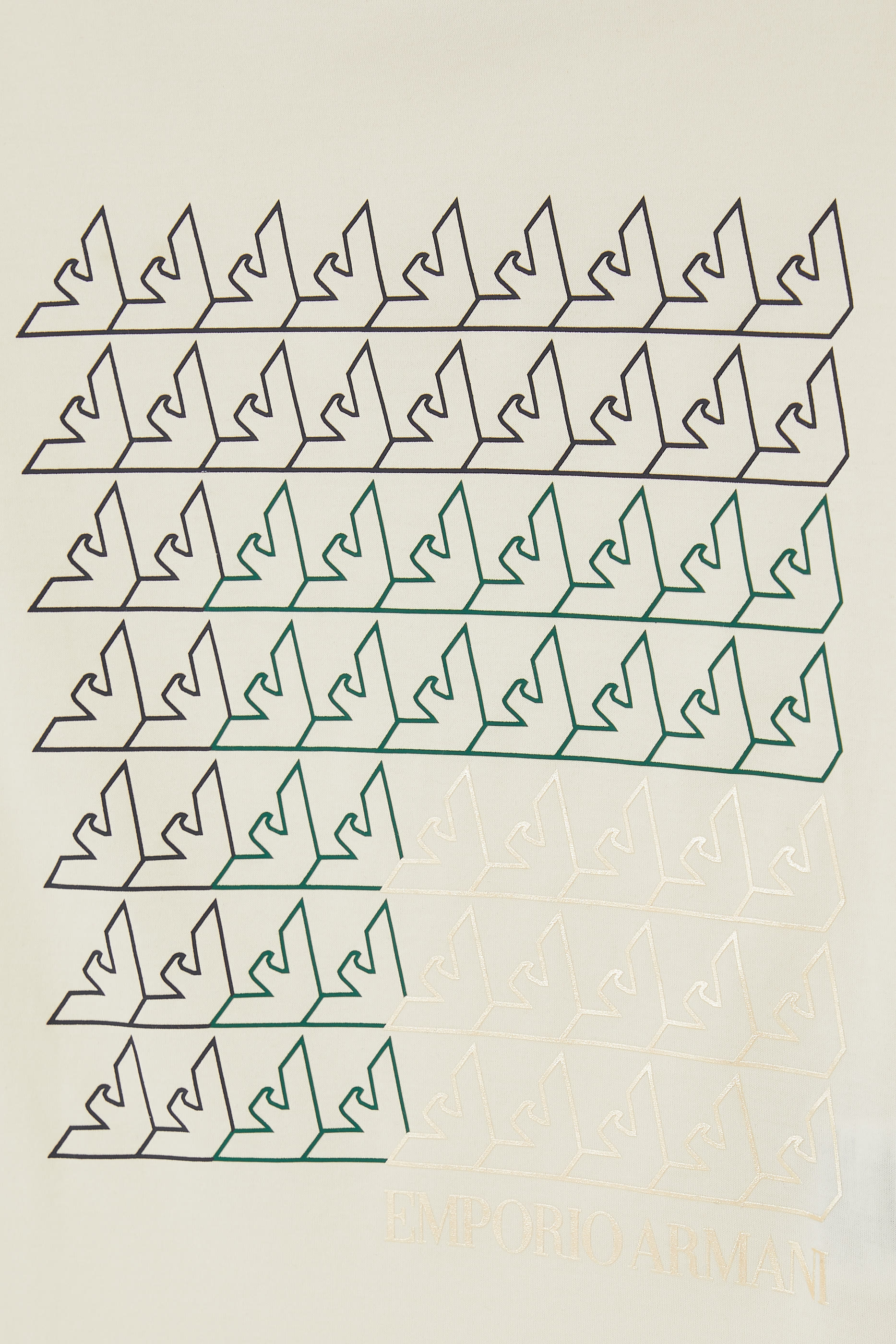 Kids Eagle Logo Pattern T-Shirt