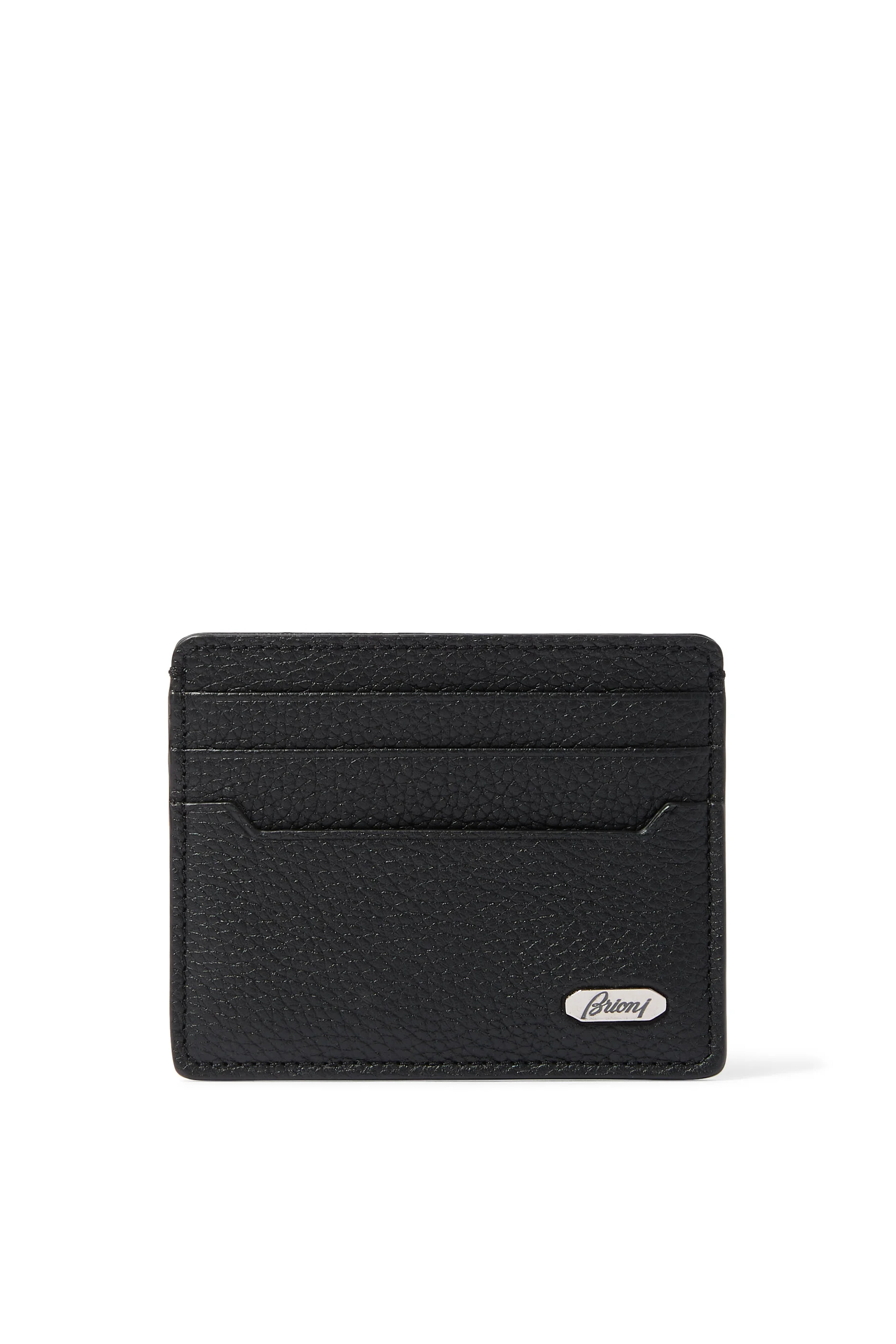 Grained Leather Card Holder