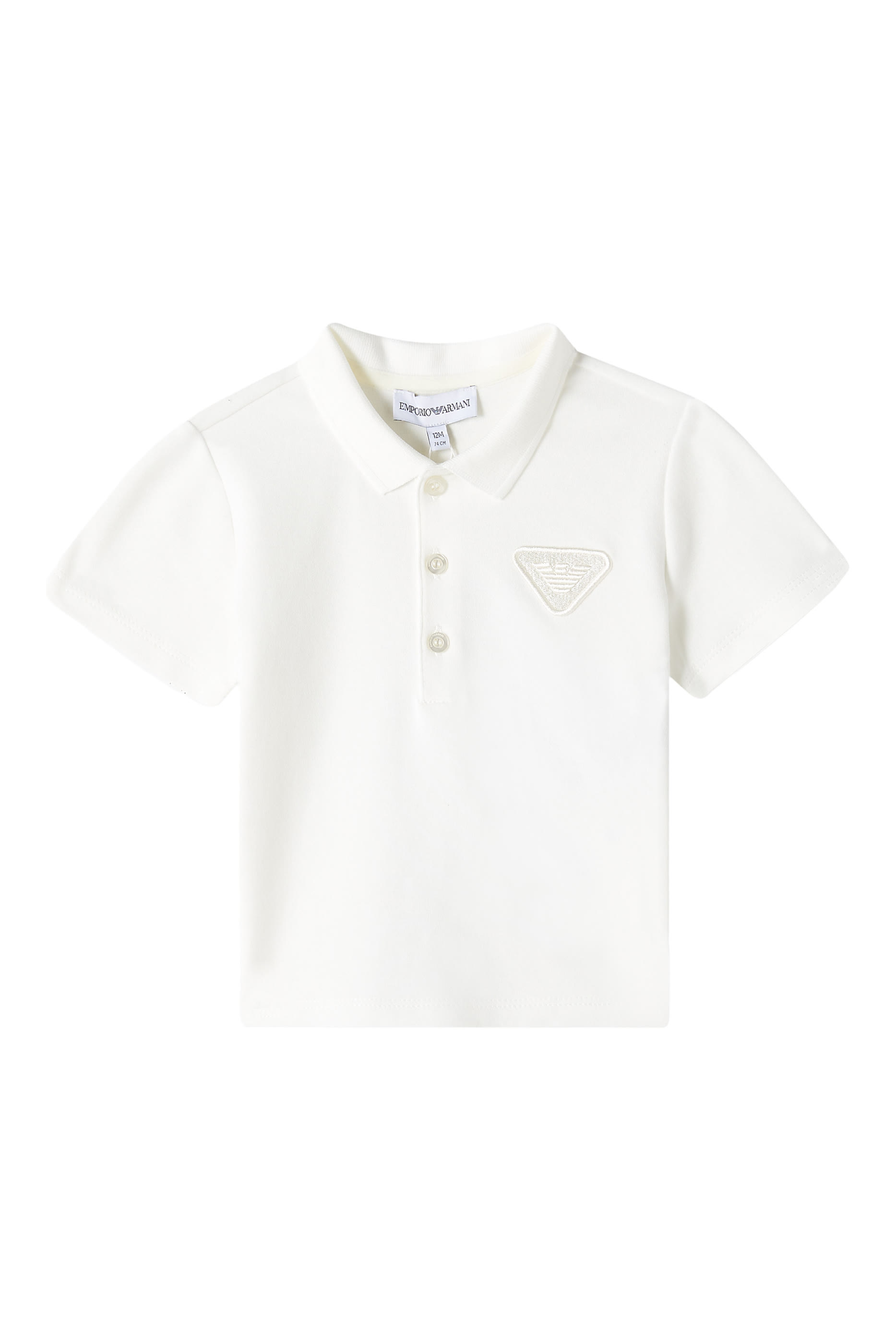 Kids Eagle Logo Polo T-shirt
