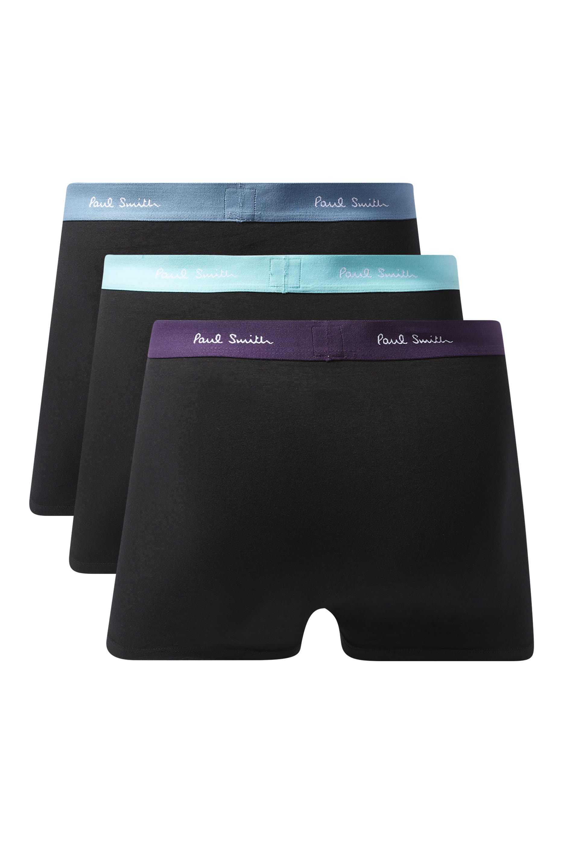 Logo Waistband Trunks, Pack Of 3