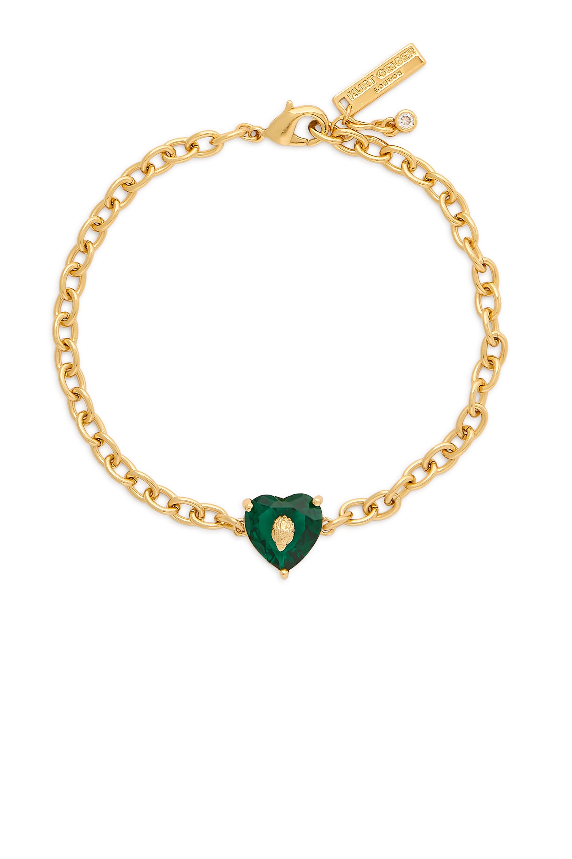 Crystal Heart Bracelet