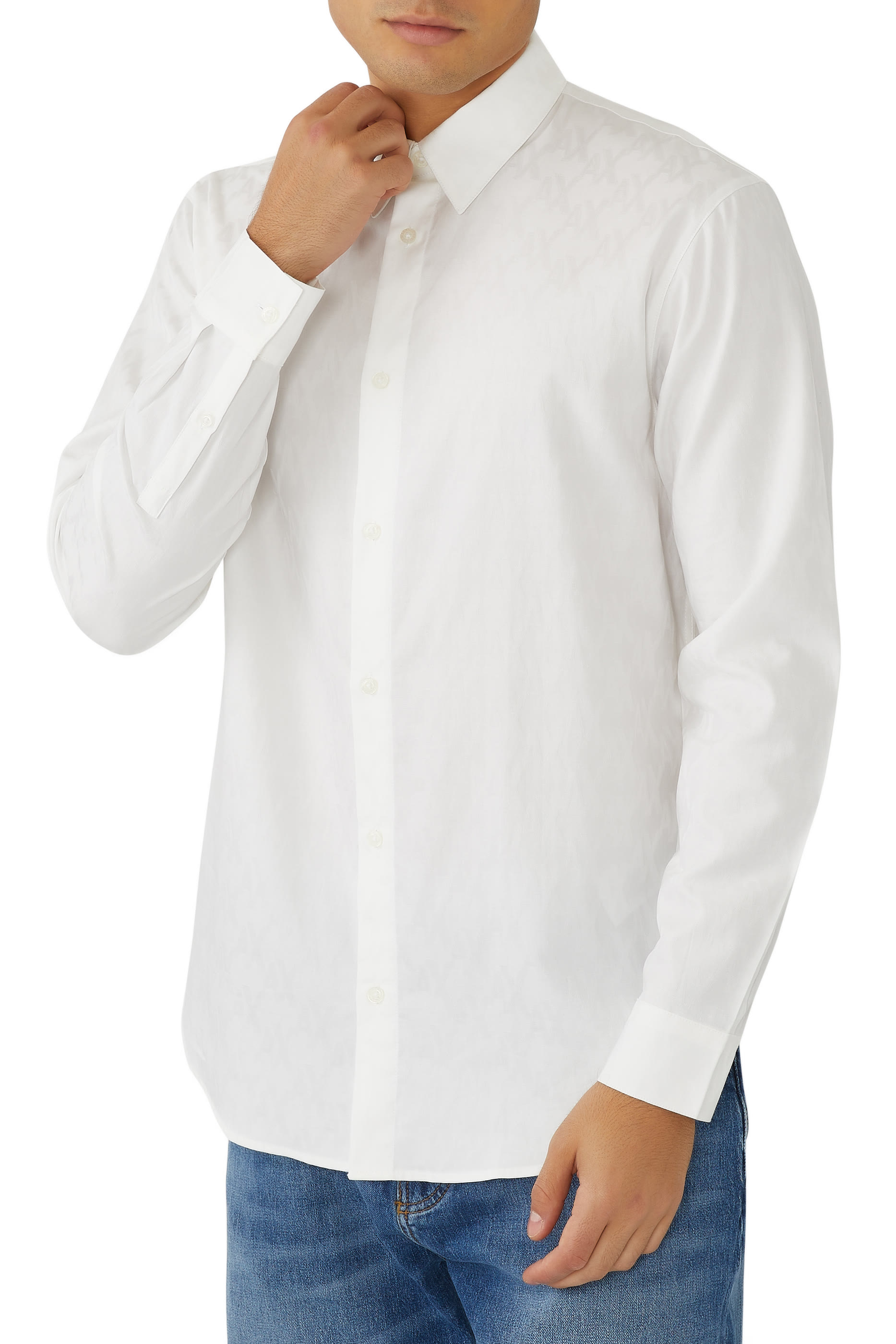 Monogram Cotton Shirt