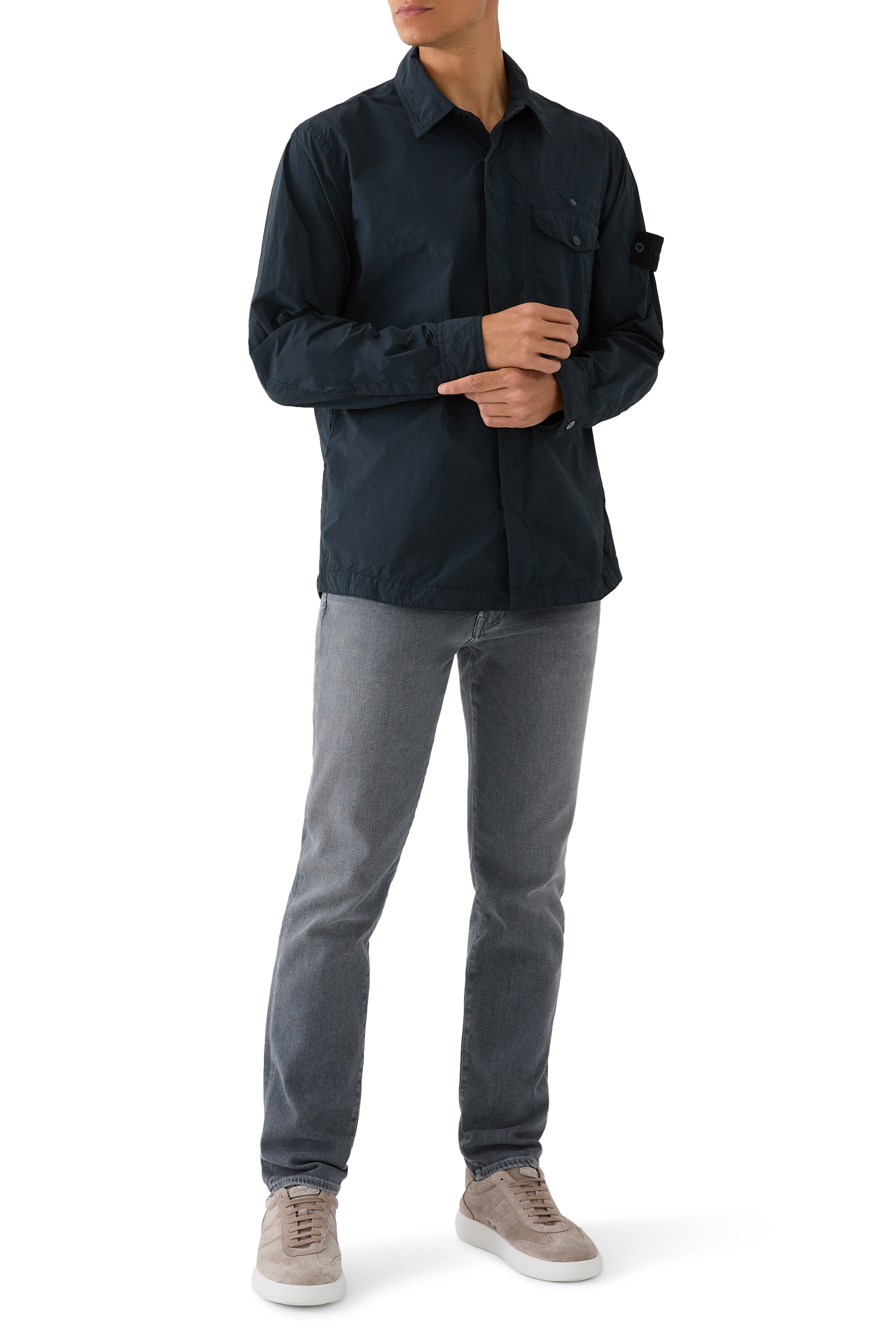 Ghost Nylon Overshirt