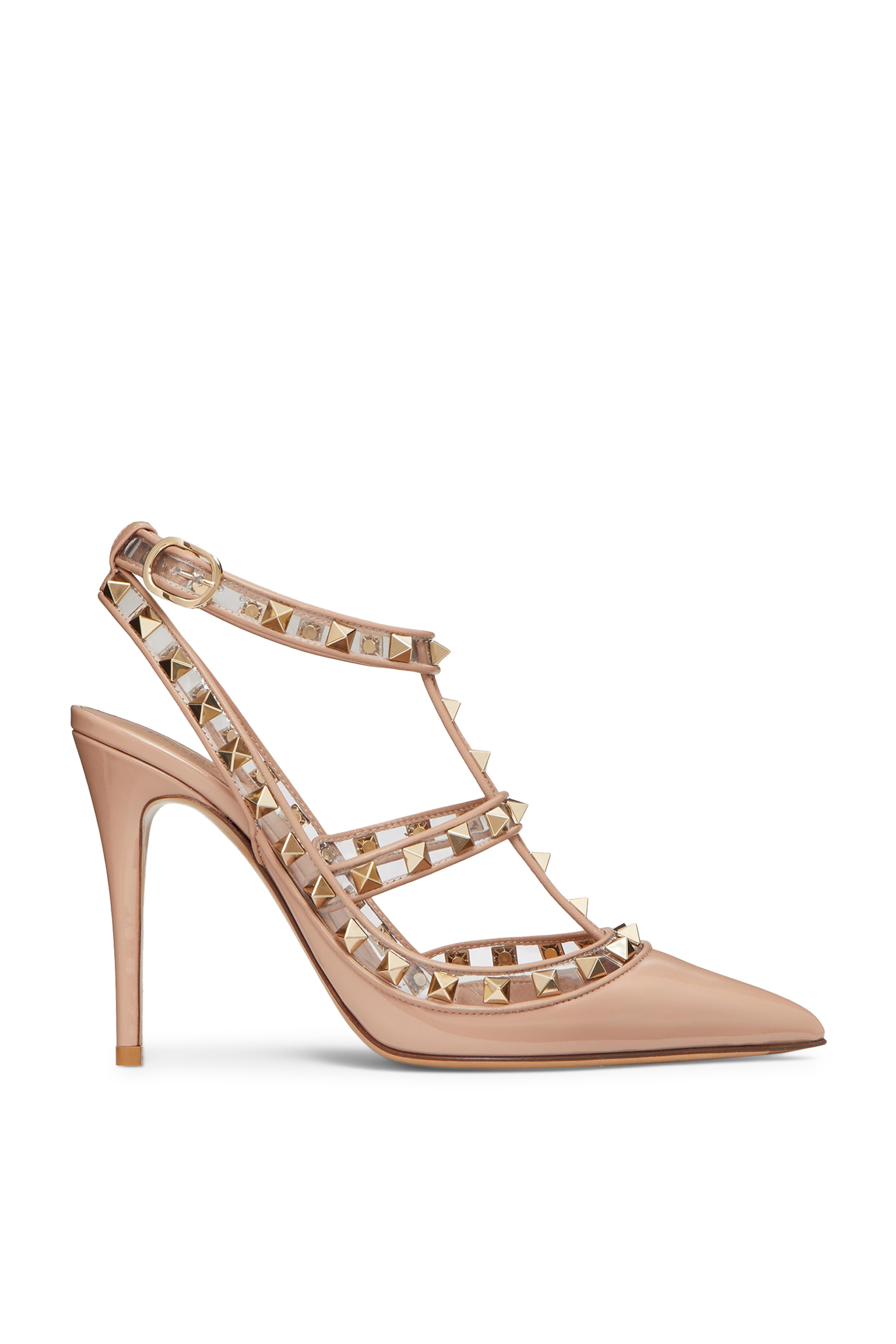  Rockstud 100 Patent Leather Pumps
