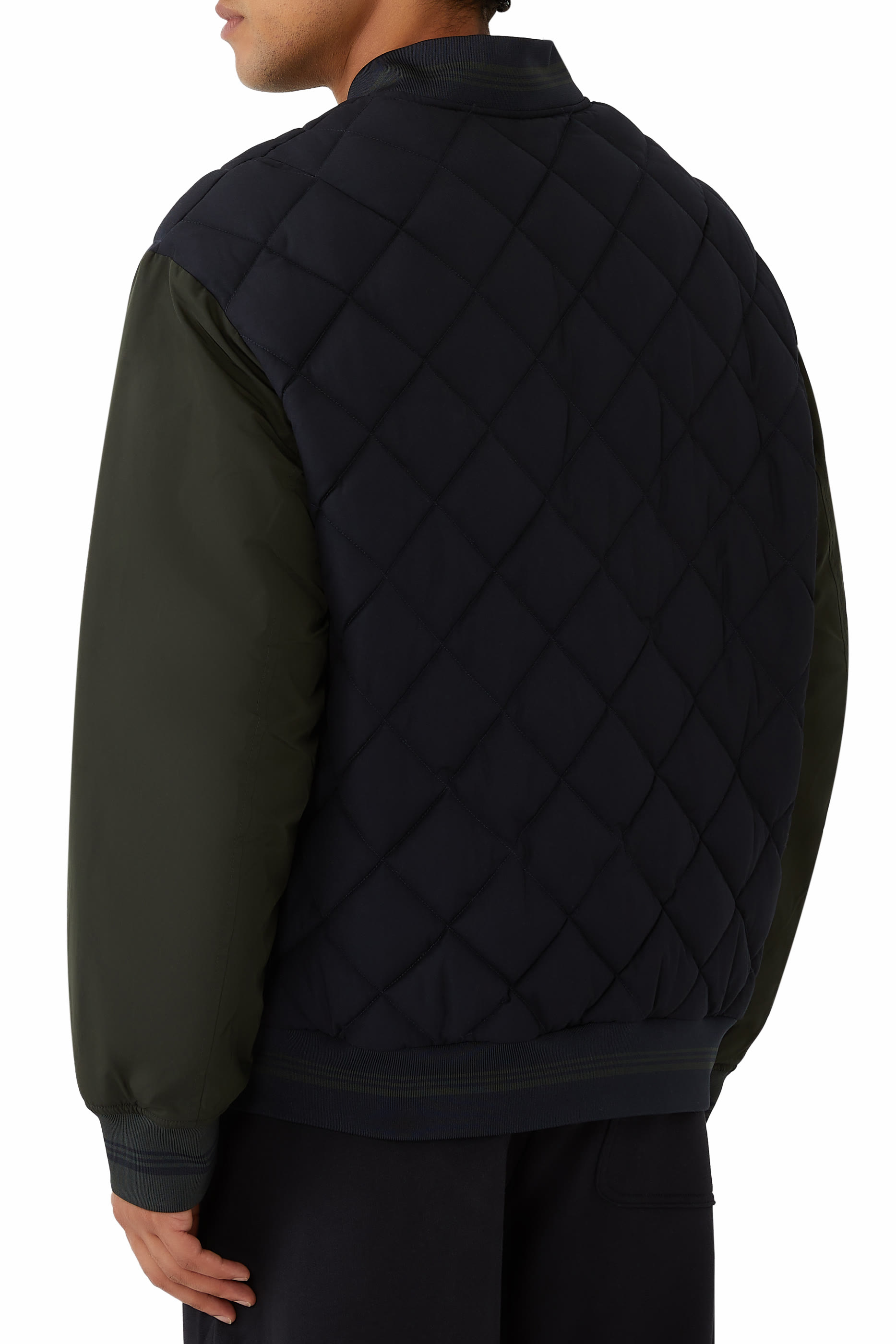 Jacket with Quilted Insert and Maxi Pockets