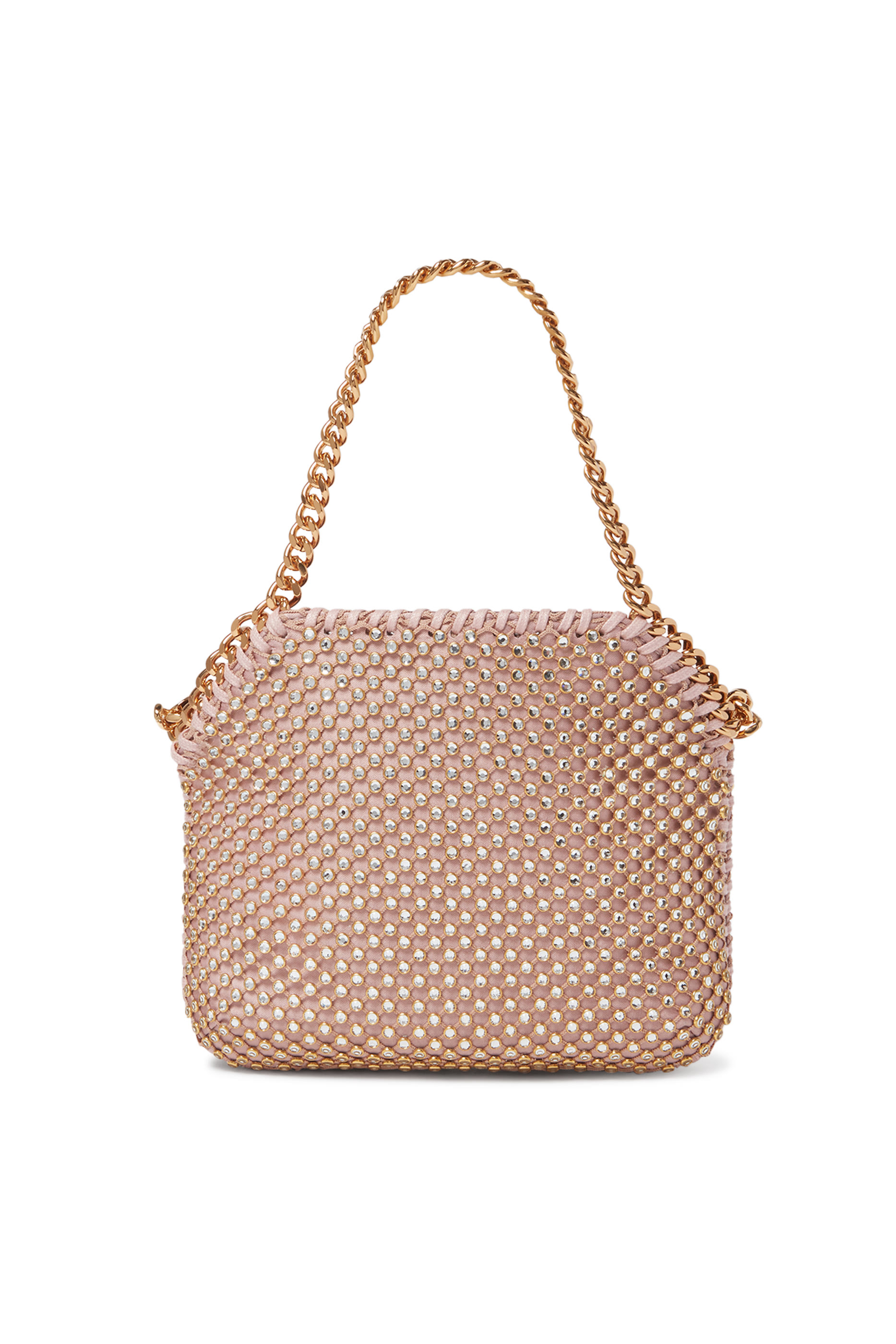 Falabella Lead-Free Crystal Mesh Mini Tote Bag