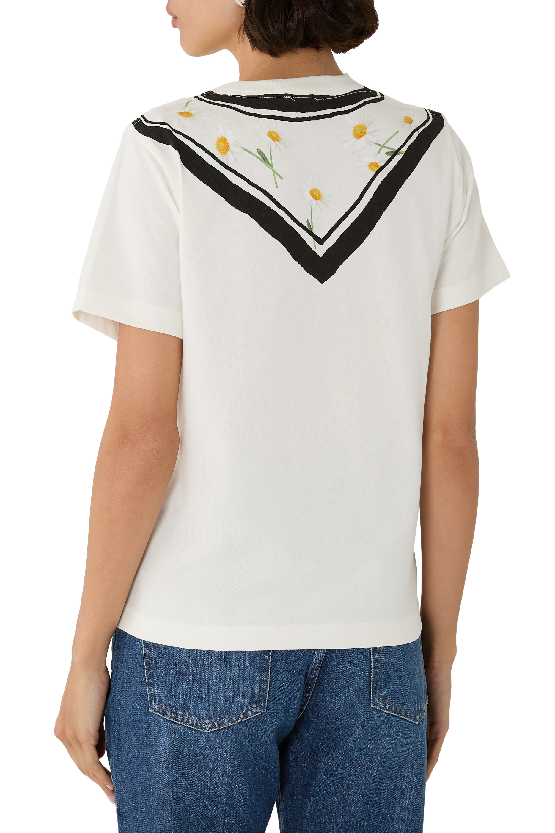 Kids Trompe L'Oeil Scarf T-Shirt