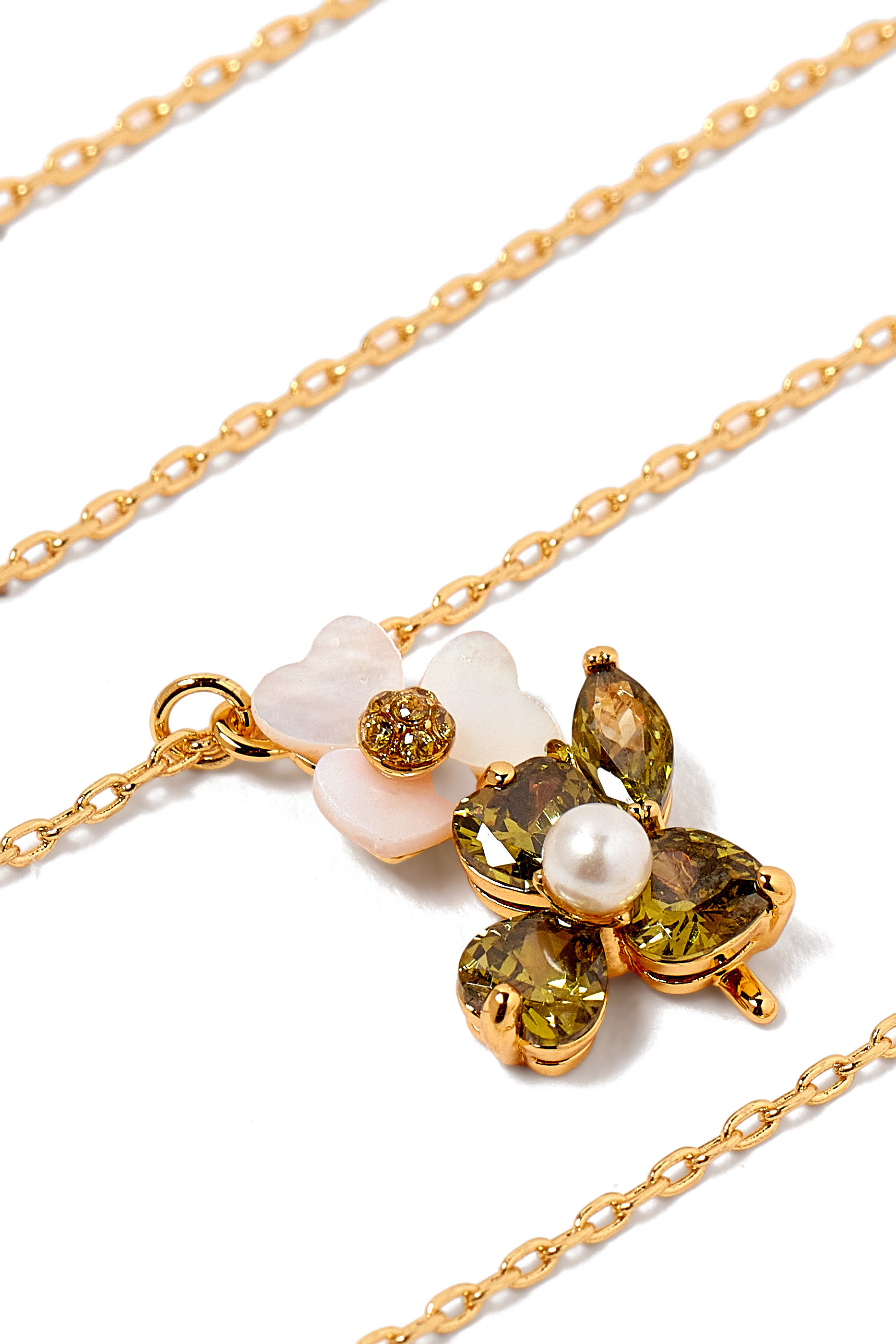 Precious Pansy Pendant