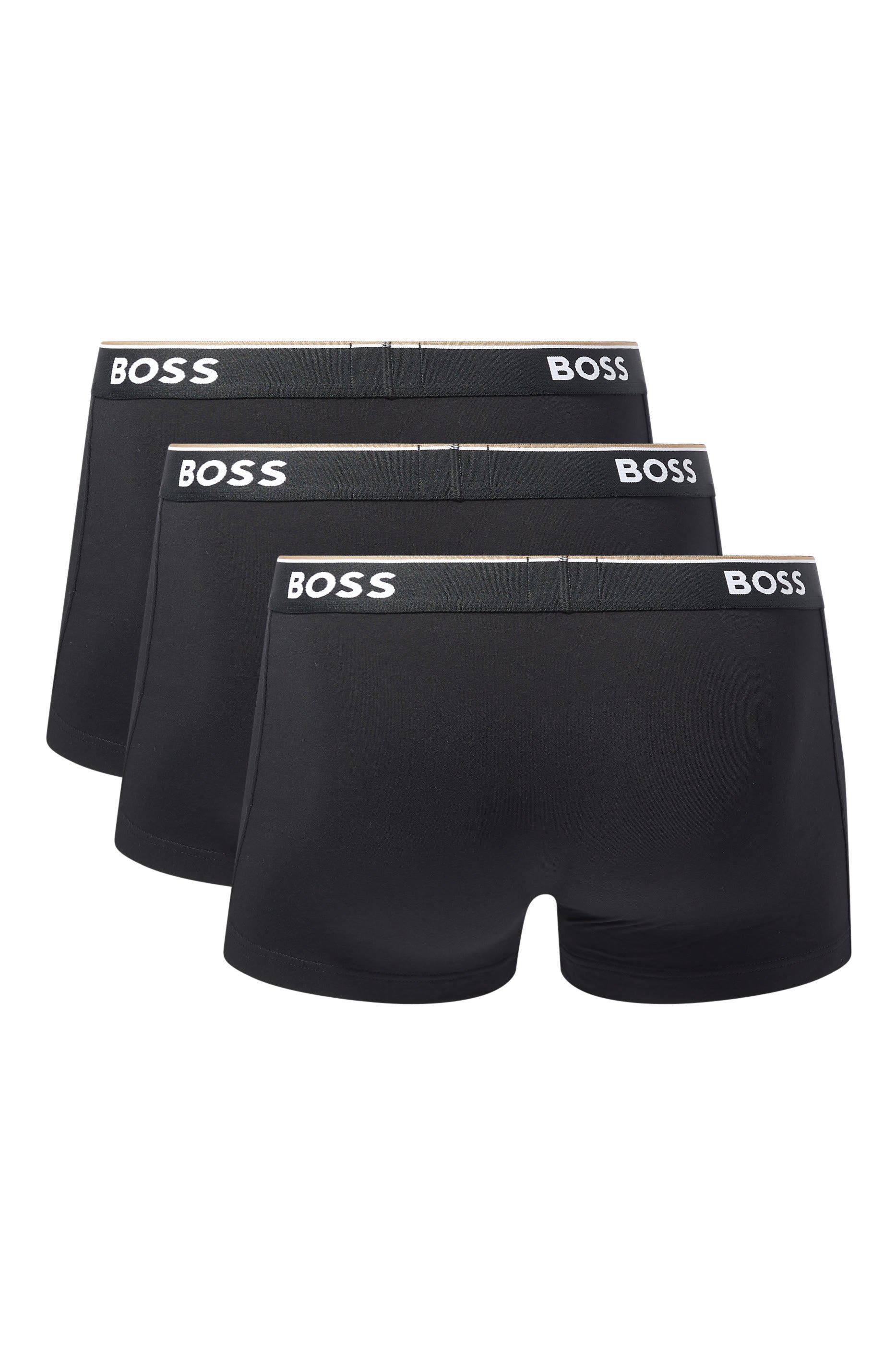 Logo Cotton Trunks, Set of 3