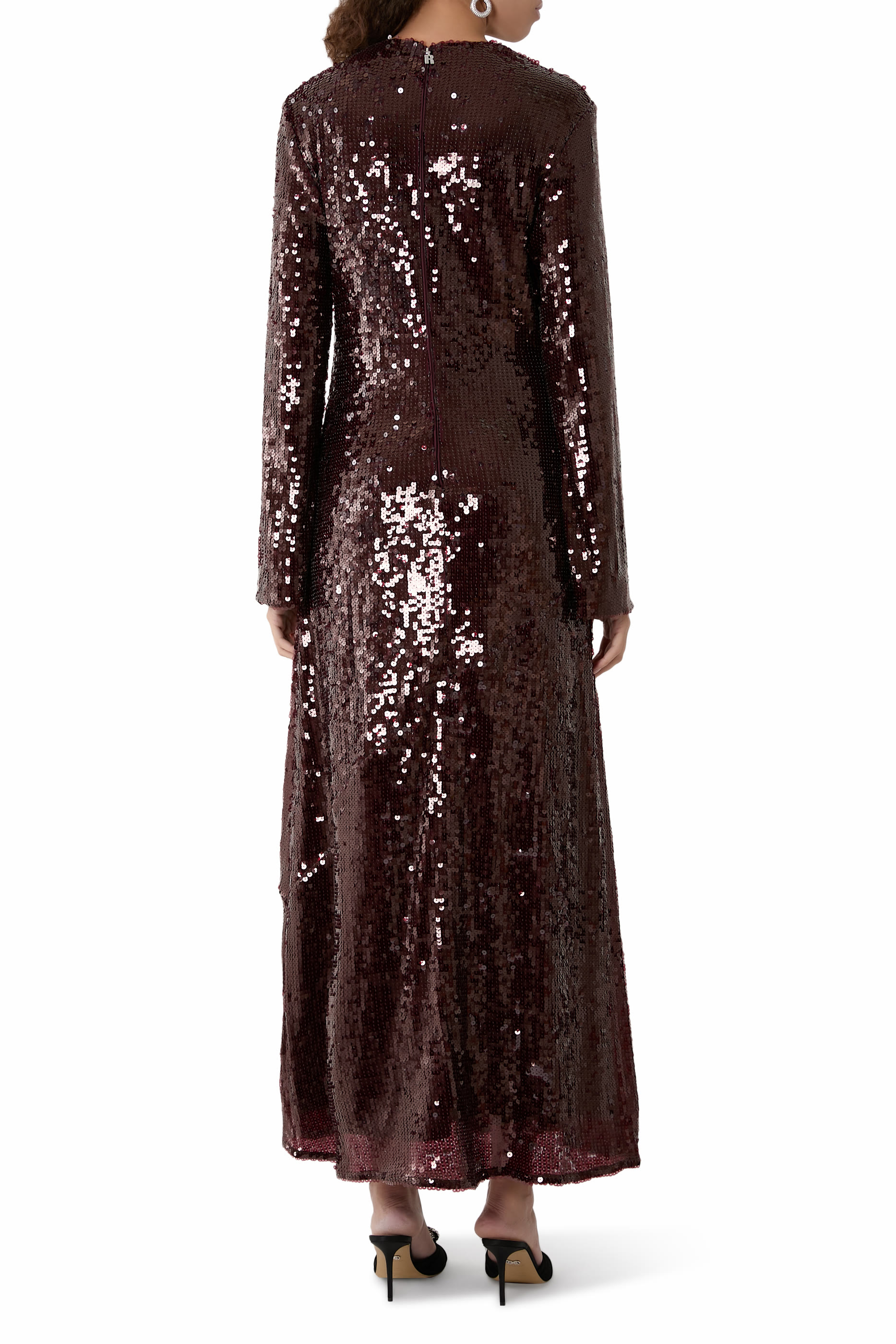 Sequin Maxi Dress