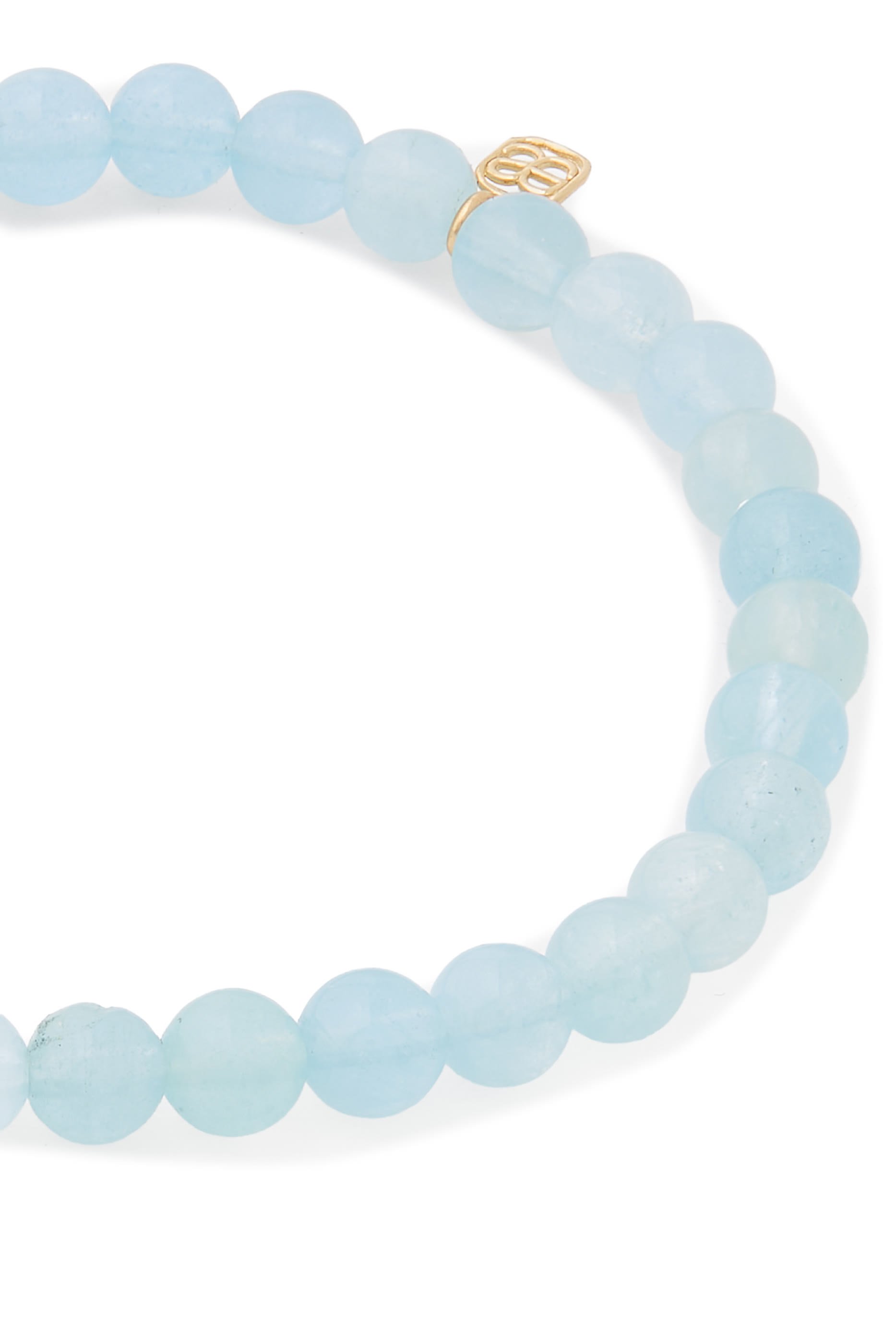 Kids Butterfly Bracelet, 14k Yellow & Beads