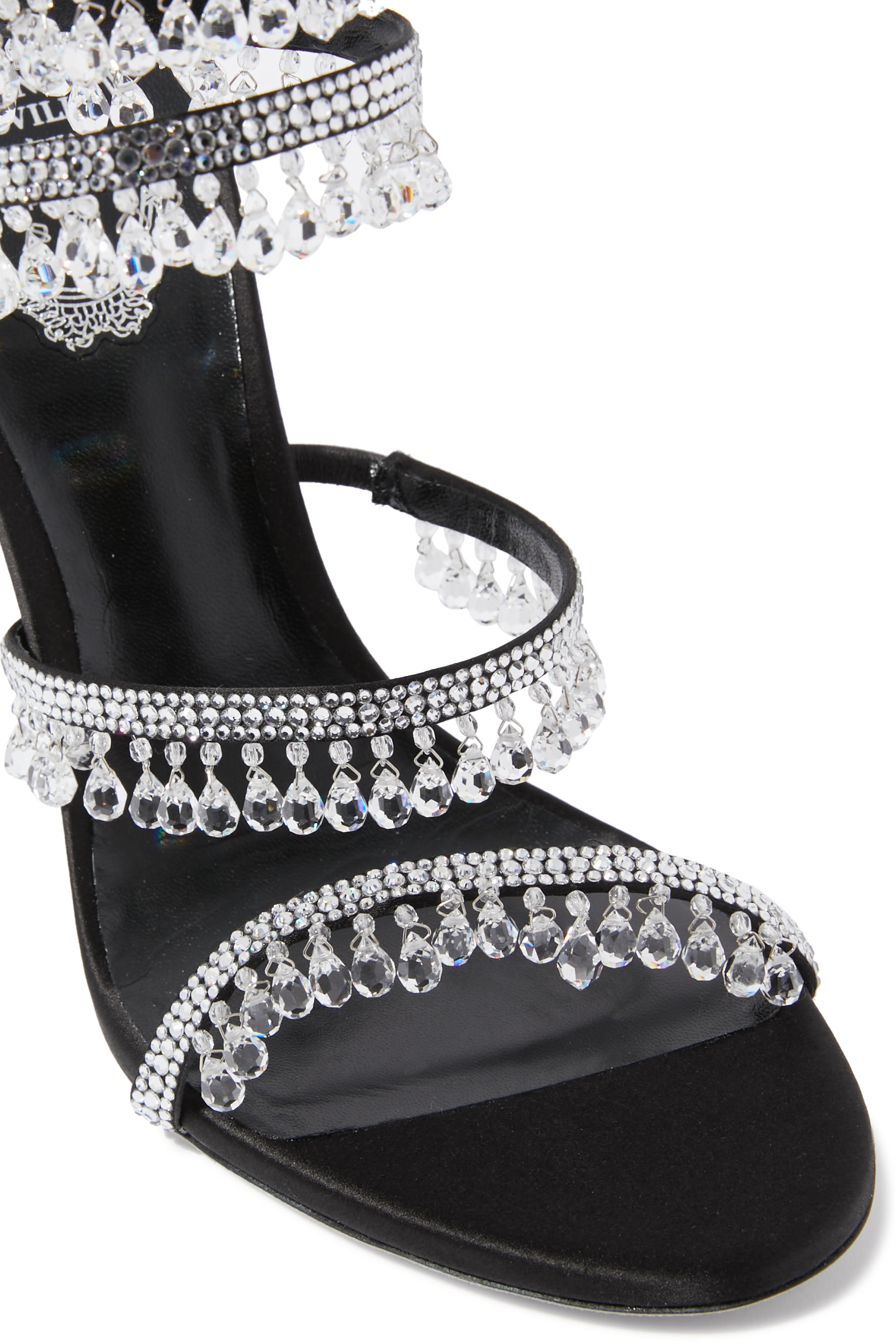 Embellished 105 Chandelier Sandals