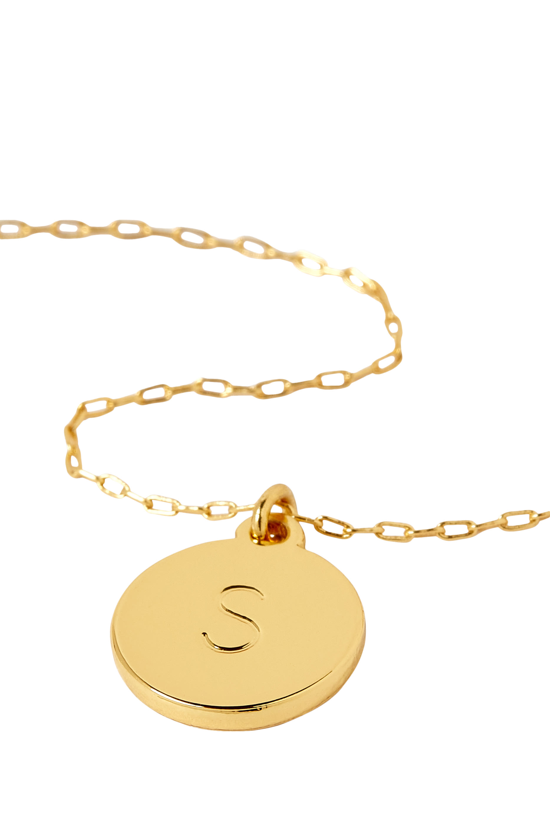  S Initial Mini Pendant