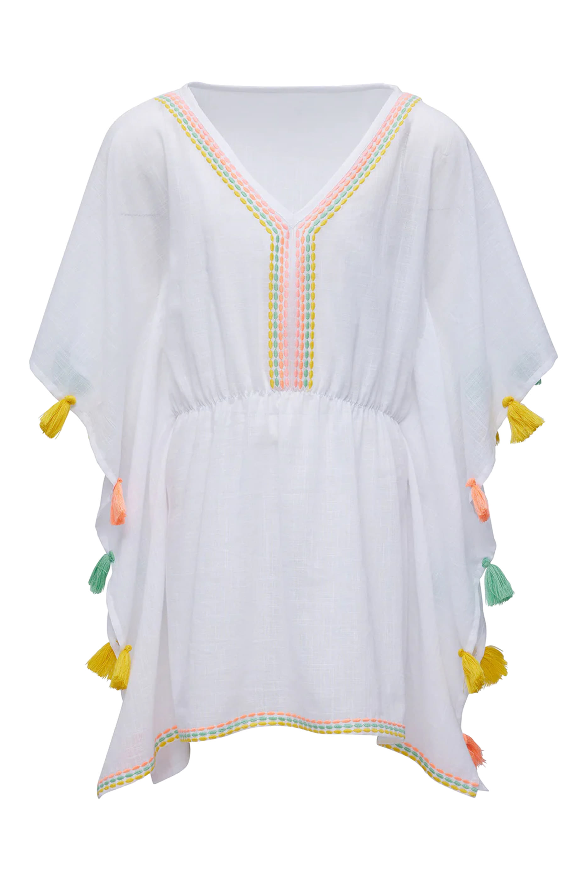 Kids Coastal Tassel Cover Up