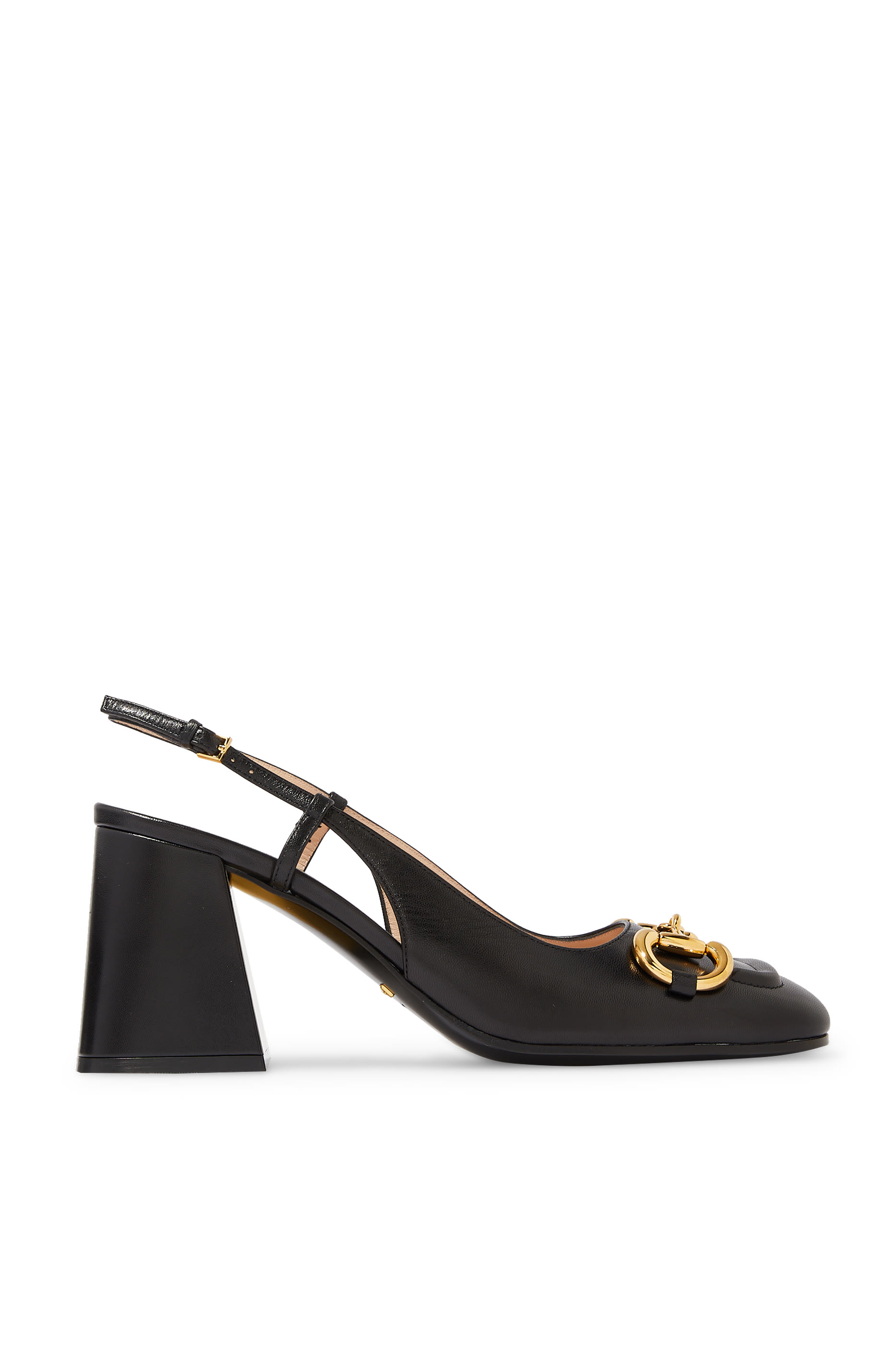 Women's Mid-heel Slingback with Horsebit