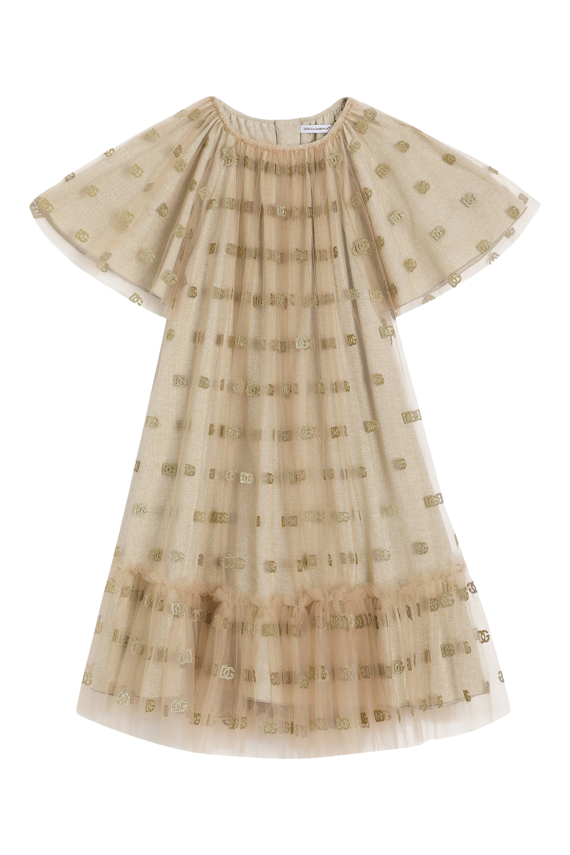 Kids Logo Flared Dress