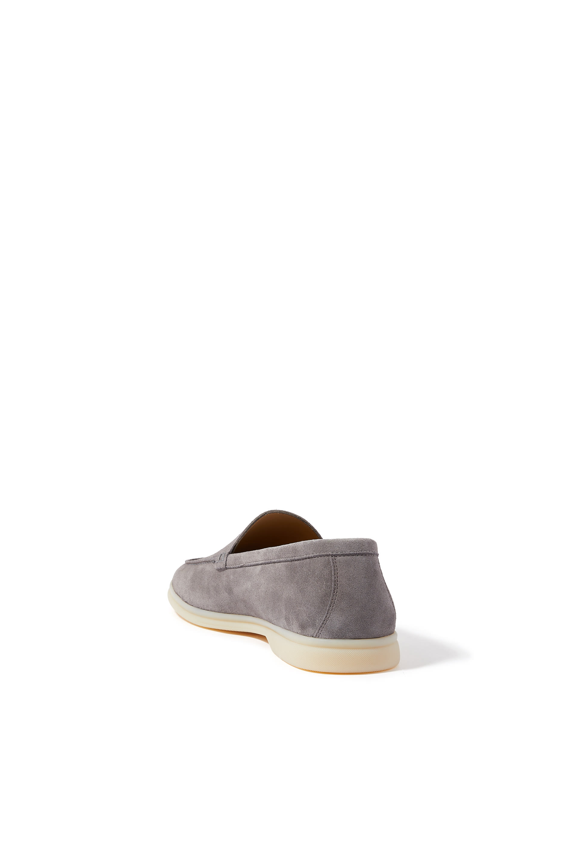 Ludovico Grigio Scamosciato Loafers
