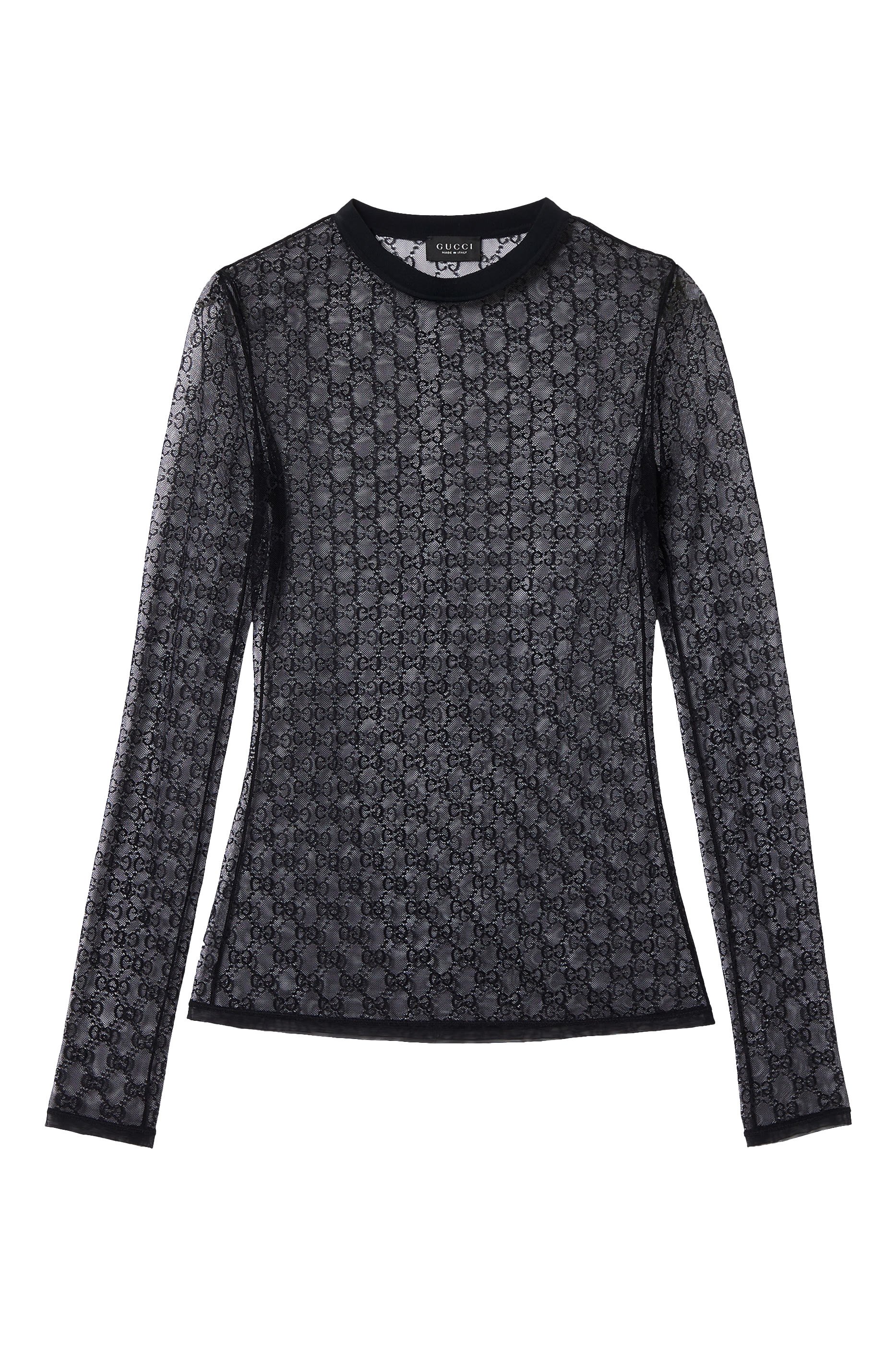  GG Stretch Lace T-Shirt 