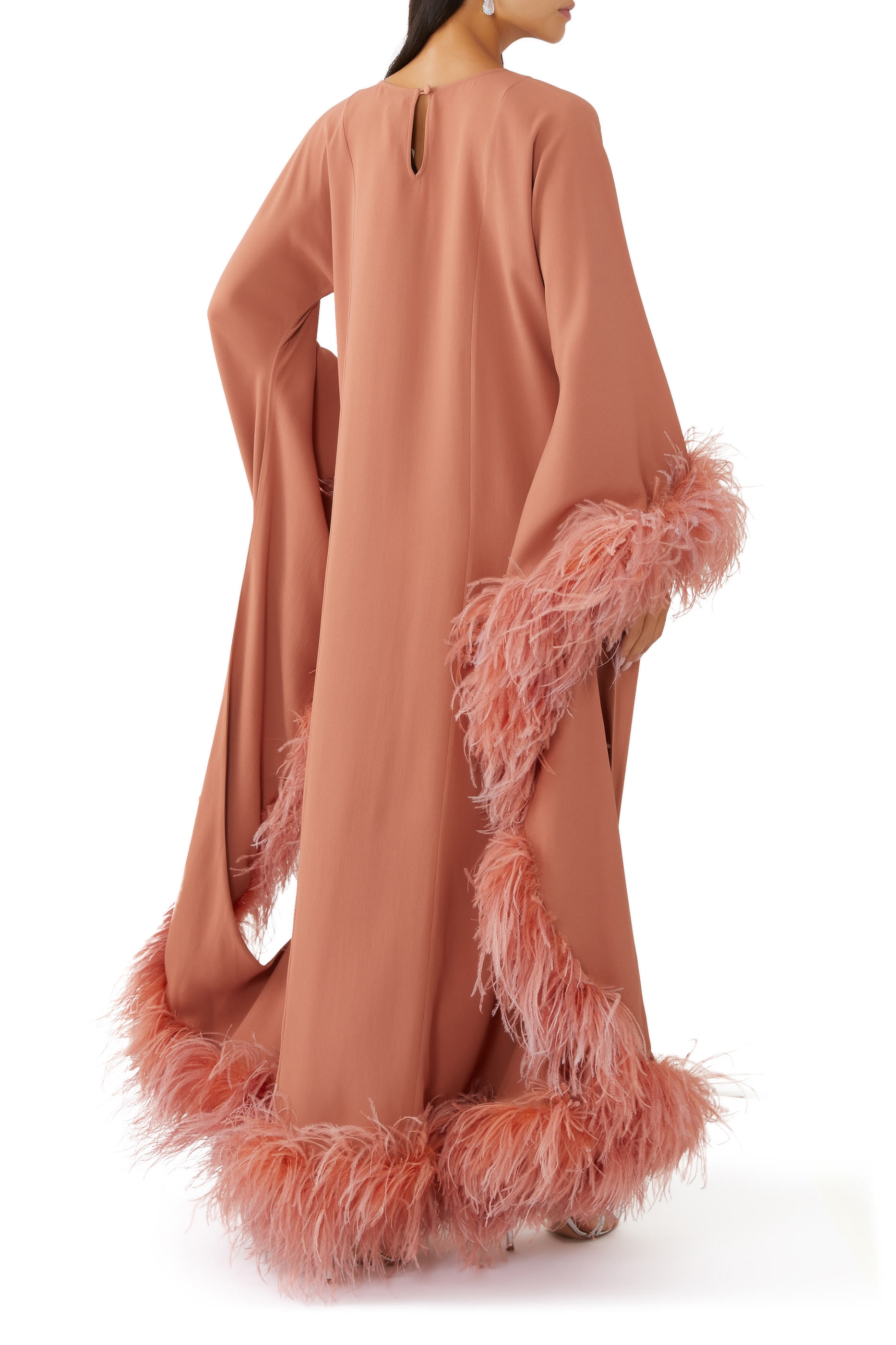 Feathered Moonbar Kaftan