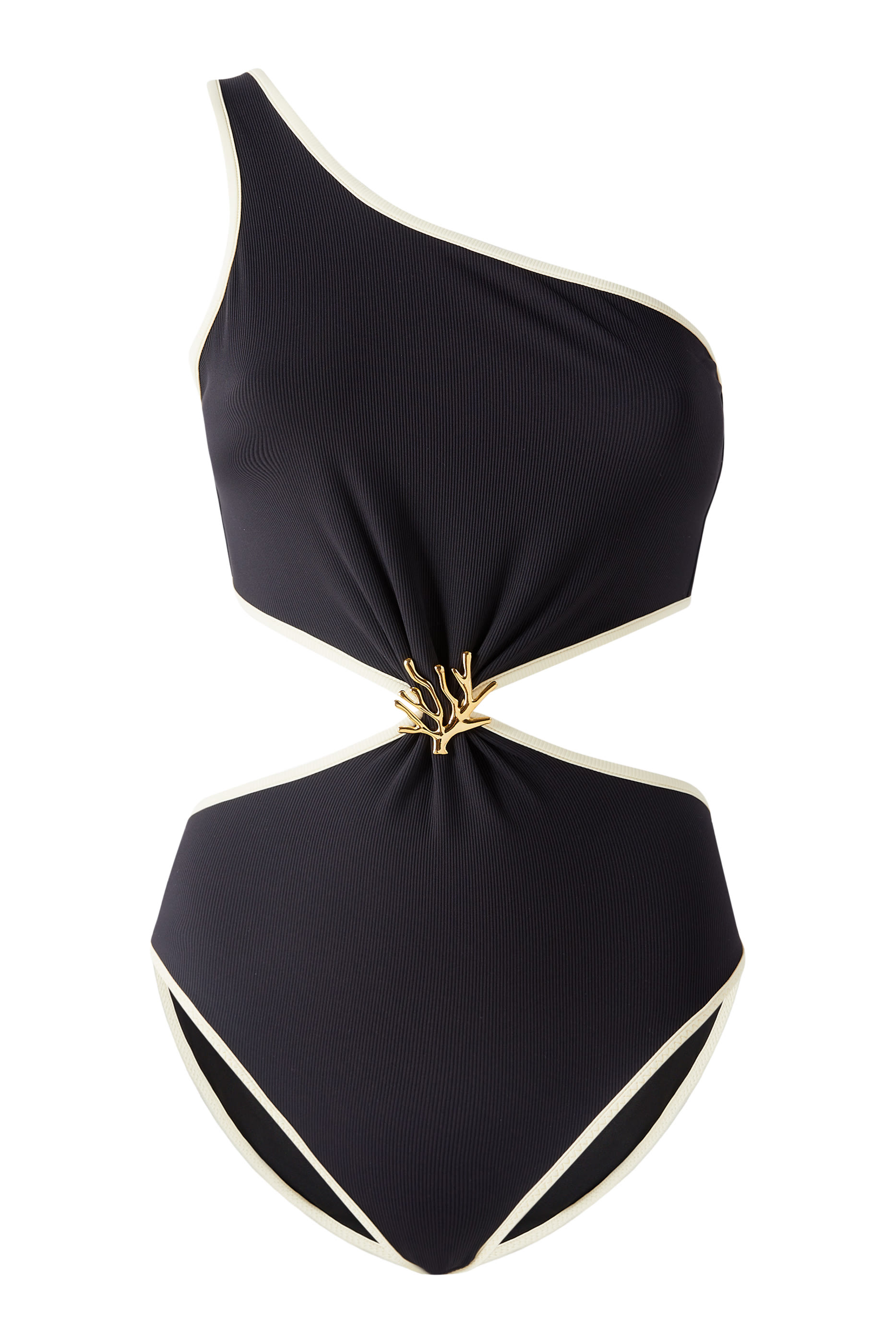 Alena Cut-Out One Shoulder Swimsuit