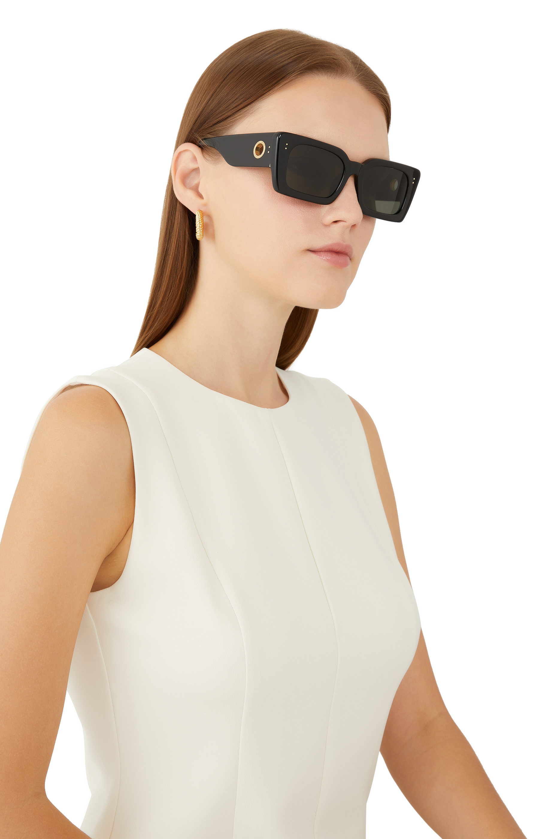 Nieve Rectangular Sunglasses