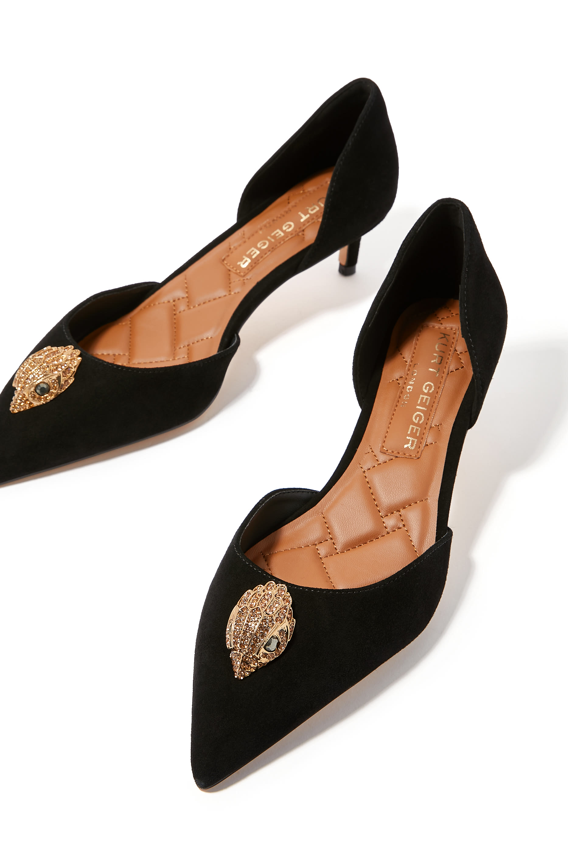 Belgravia Kitten Dorsay Sandals