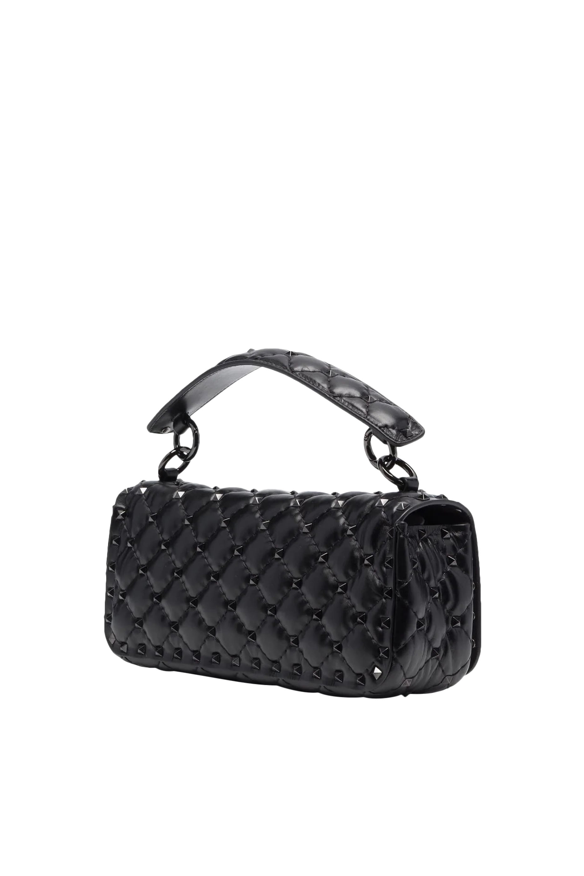  Stud Spike Baguette Bag