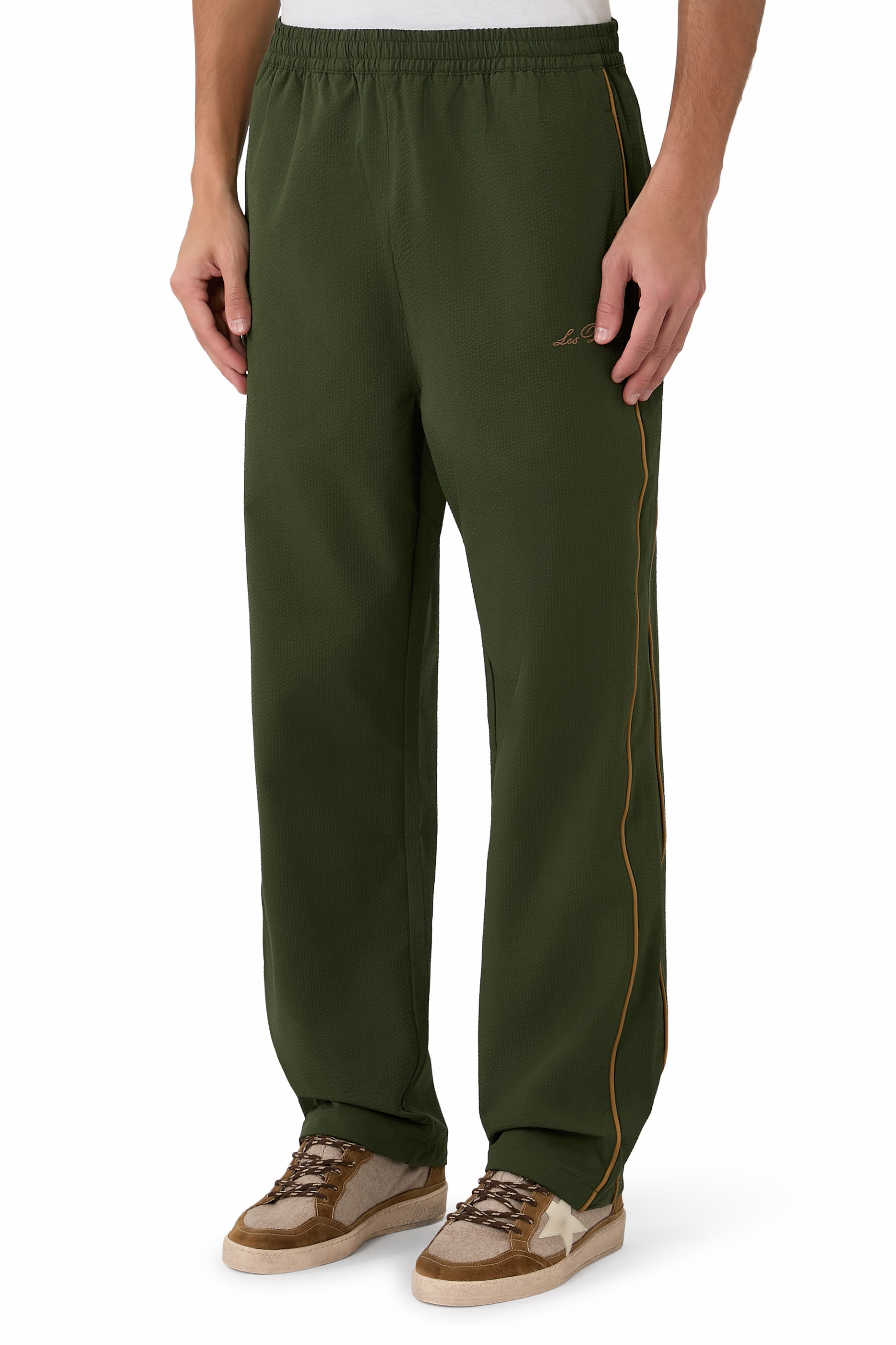 Hudson Seersucker Track Pants