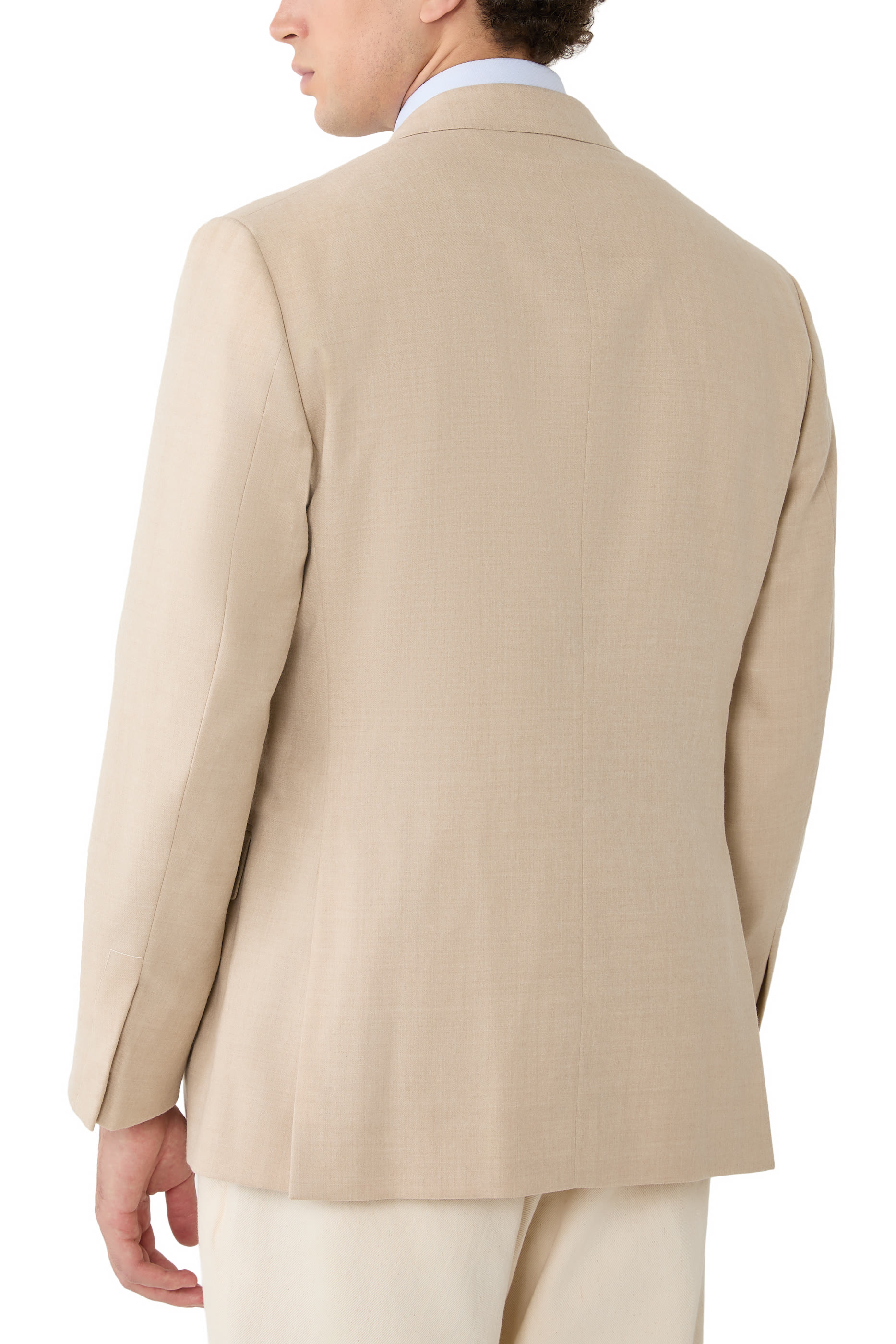 Kent Hand-Tailored Wool Flannel Jacket 