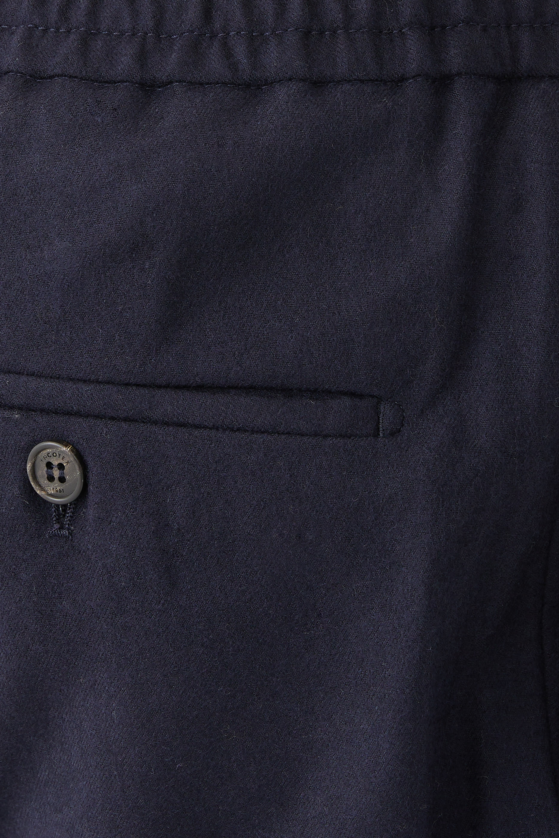 Tapered-fit Flannel Trousers