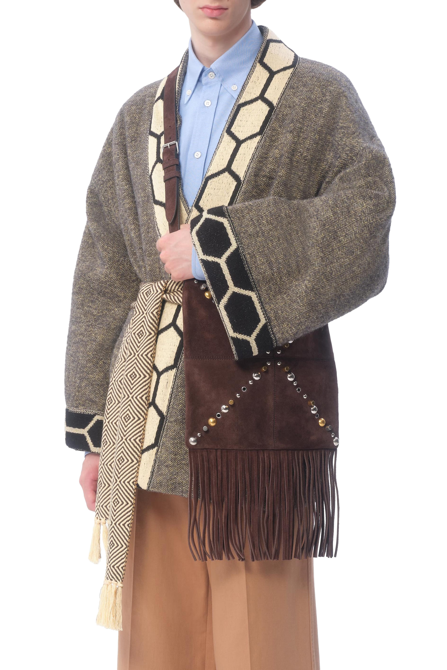 Nellc&ocirc;te Suede Shoulder Bag