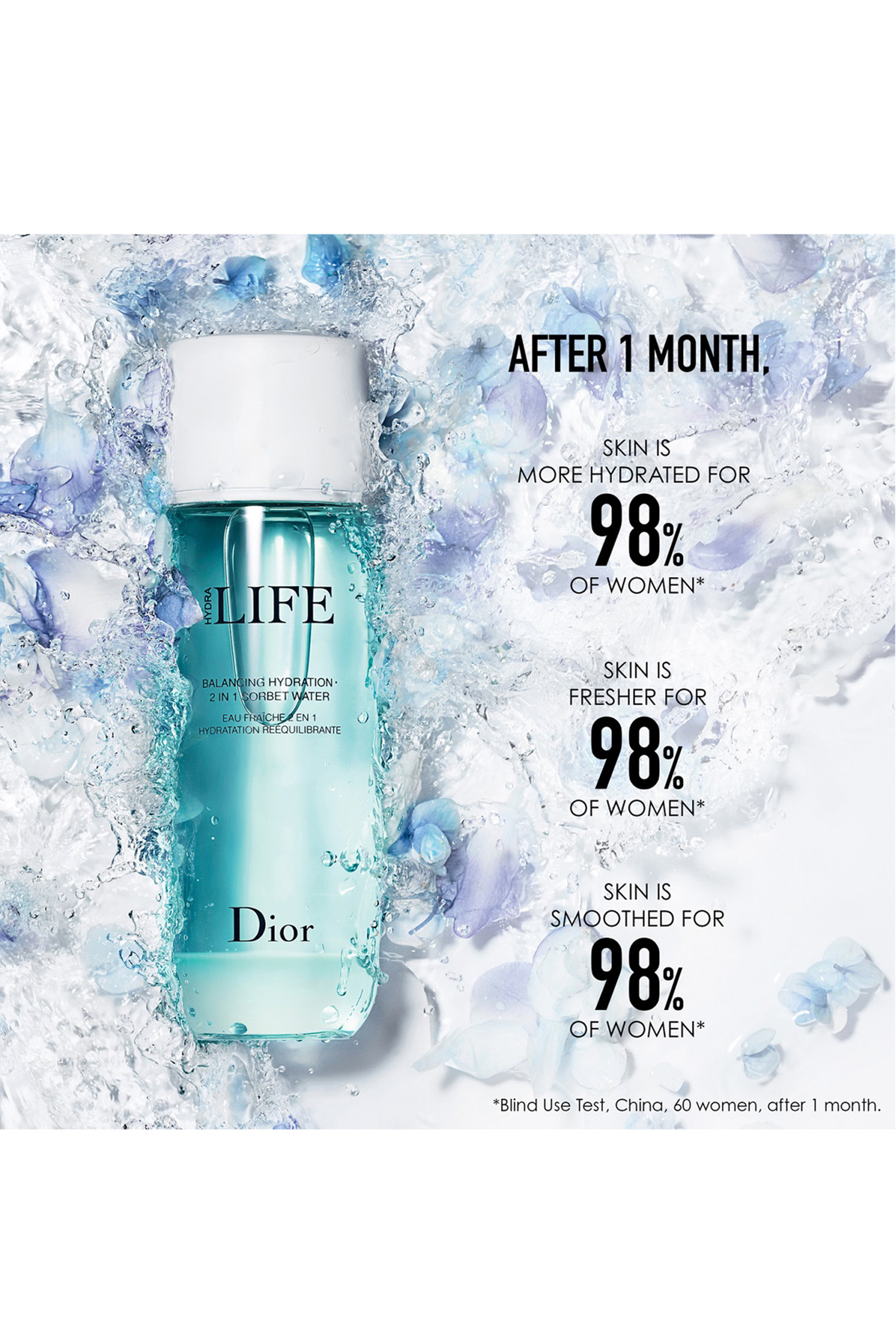 Dior Hydra Life Balancing Hydration - 2-In-1 Sorbet Water