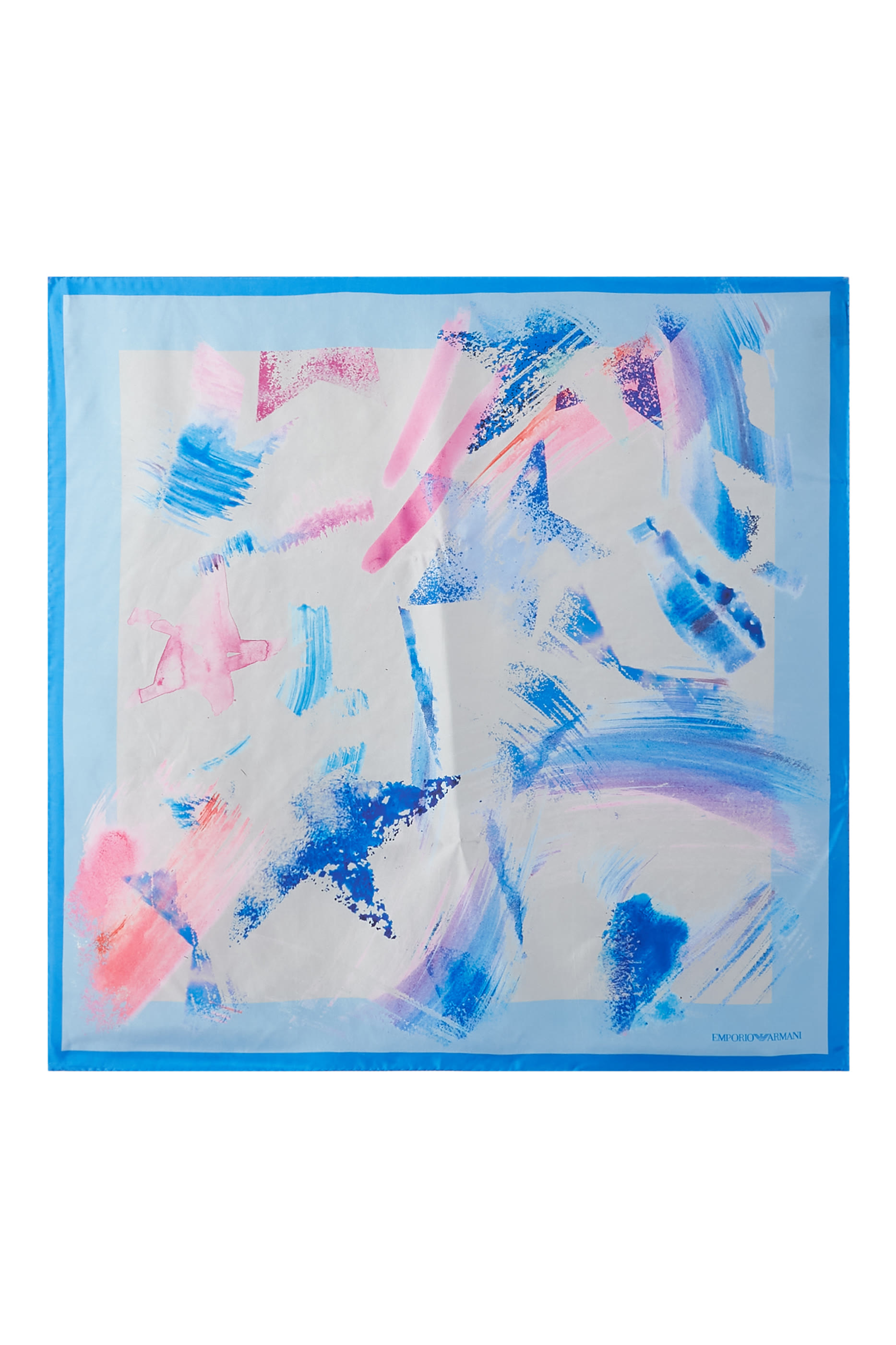 Print & Logo Scarf Foulard