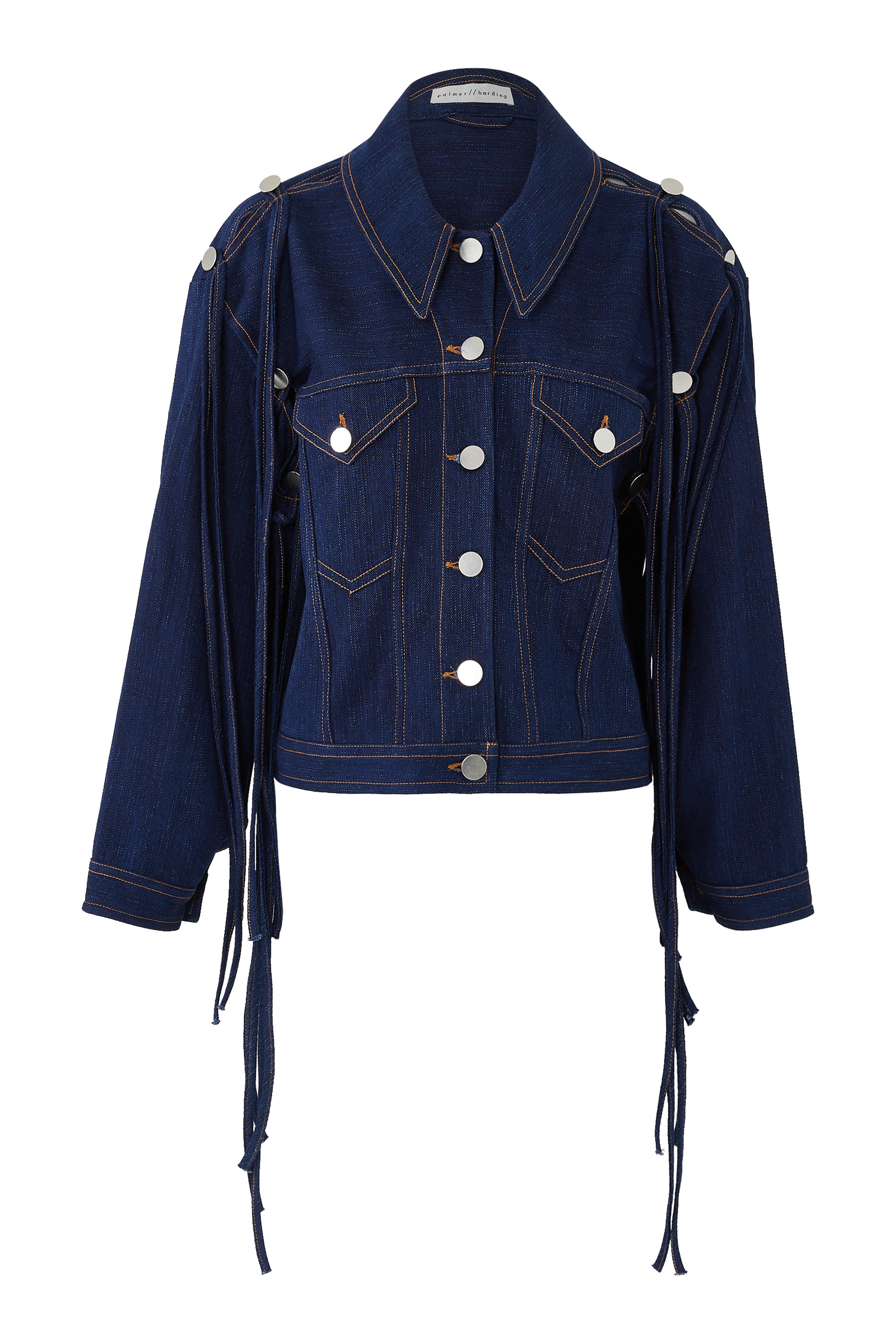 Allure Open Sleeve Denim Jacket