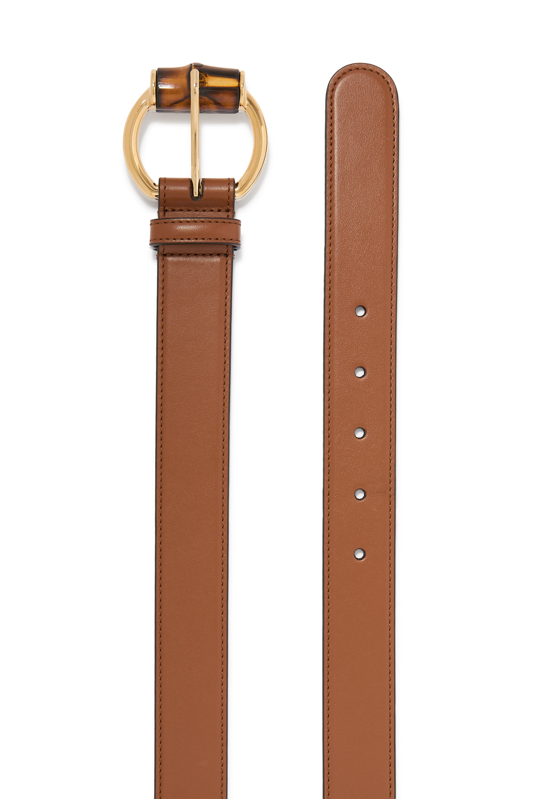 Belt with Bamboo Detail Buckle