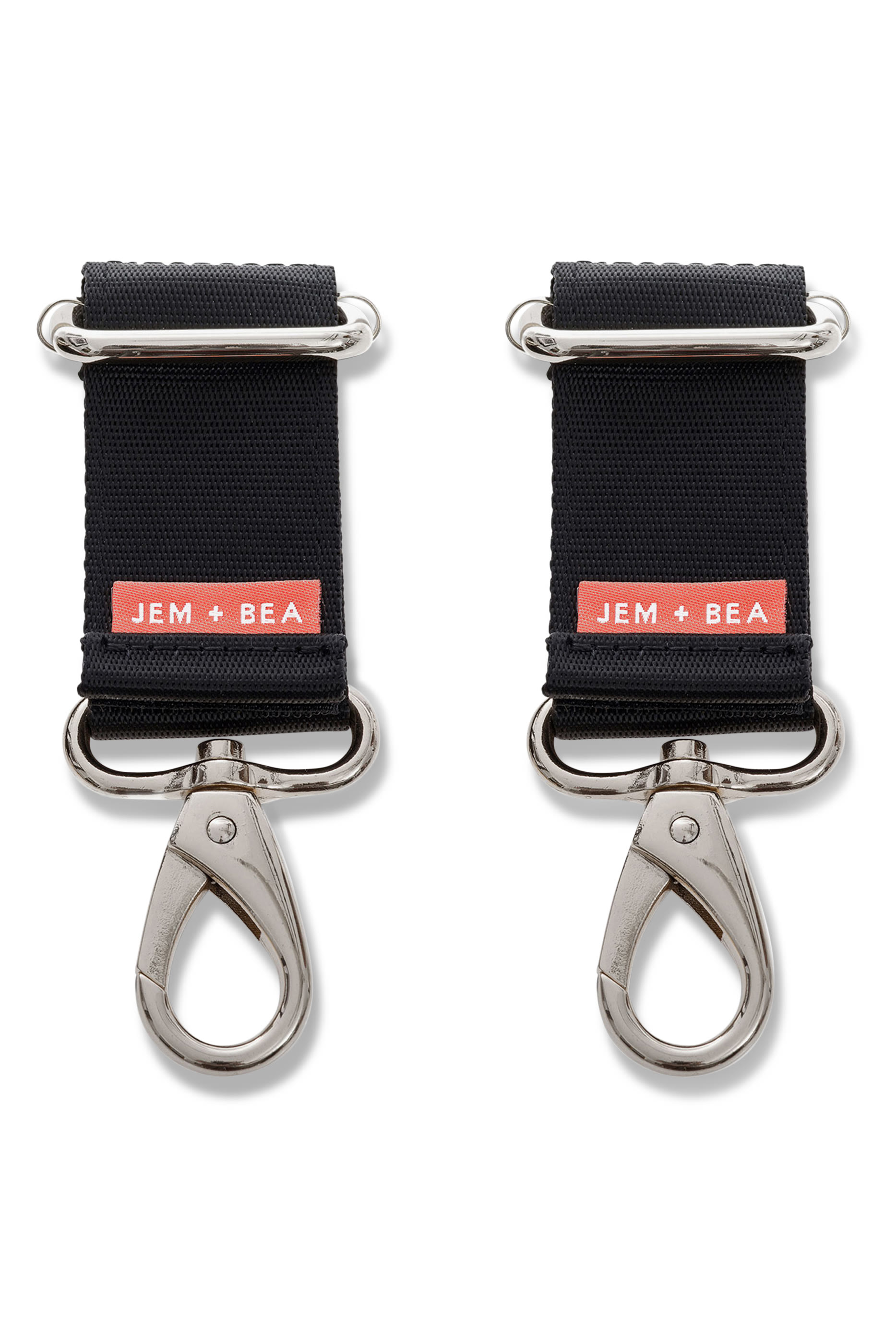 Silver Stroller Straps