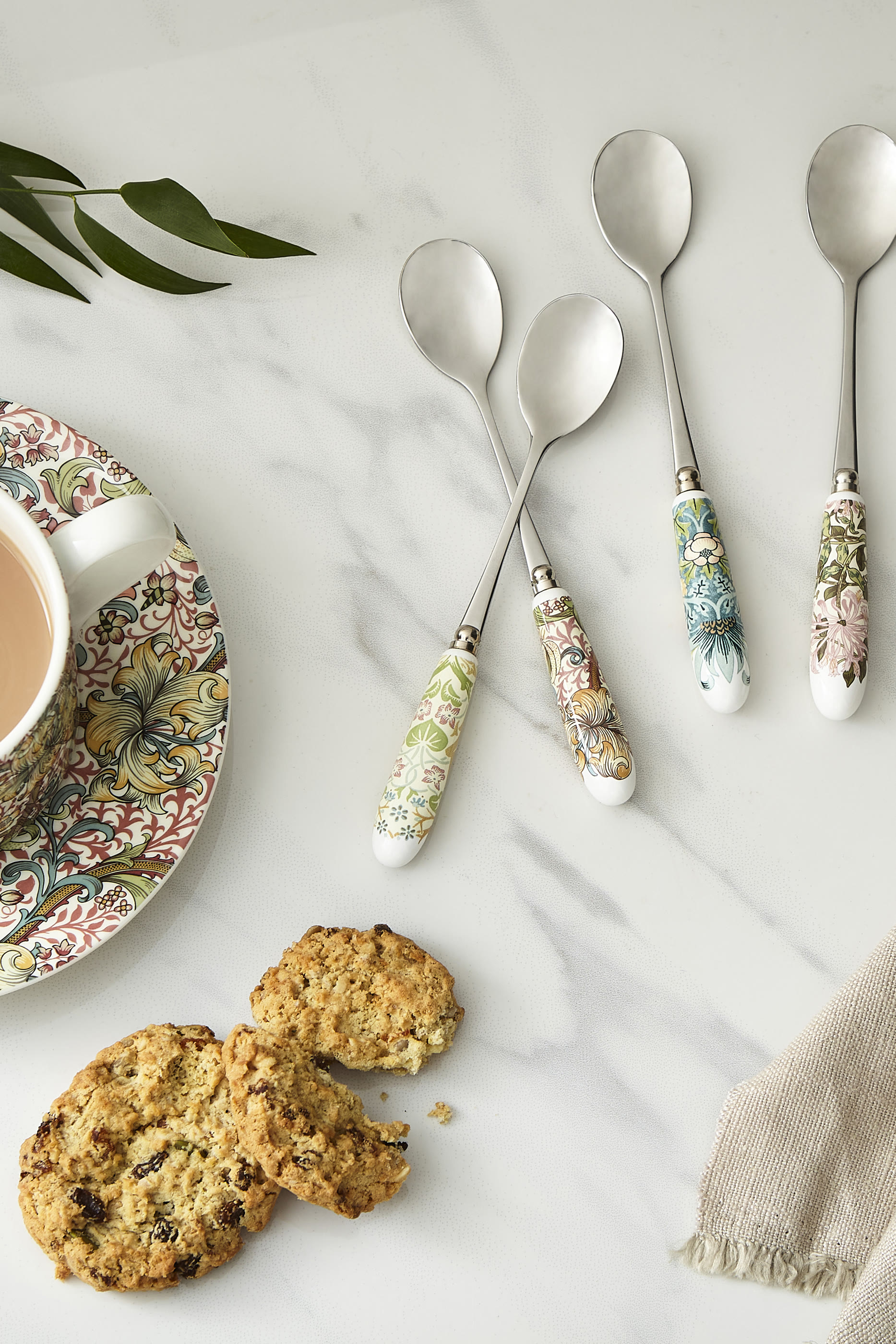 Morris & Co Pastry Teaspoons, Set of Four