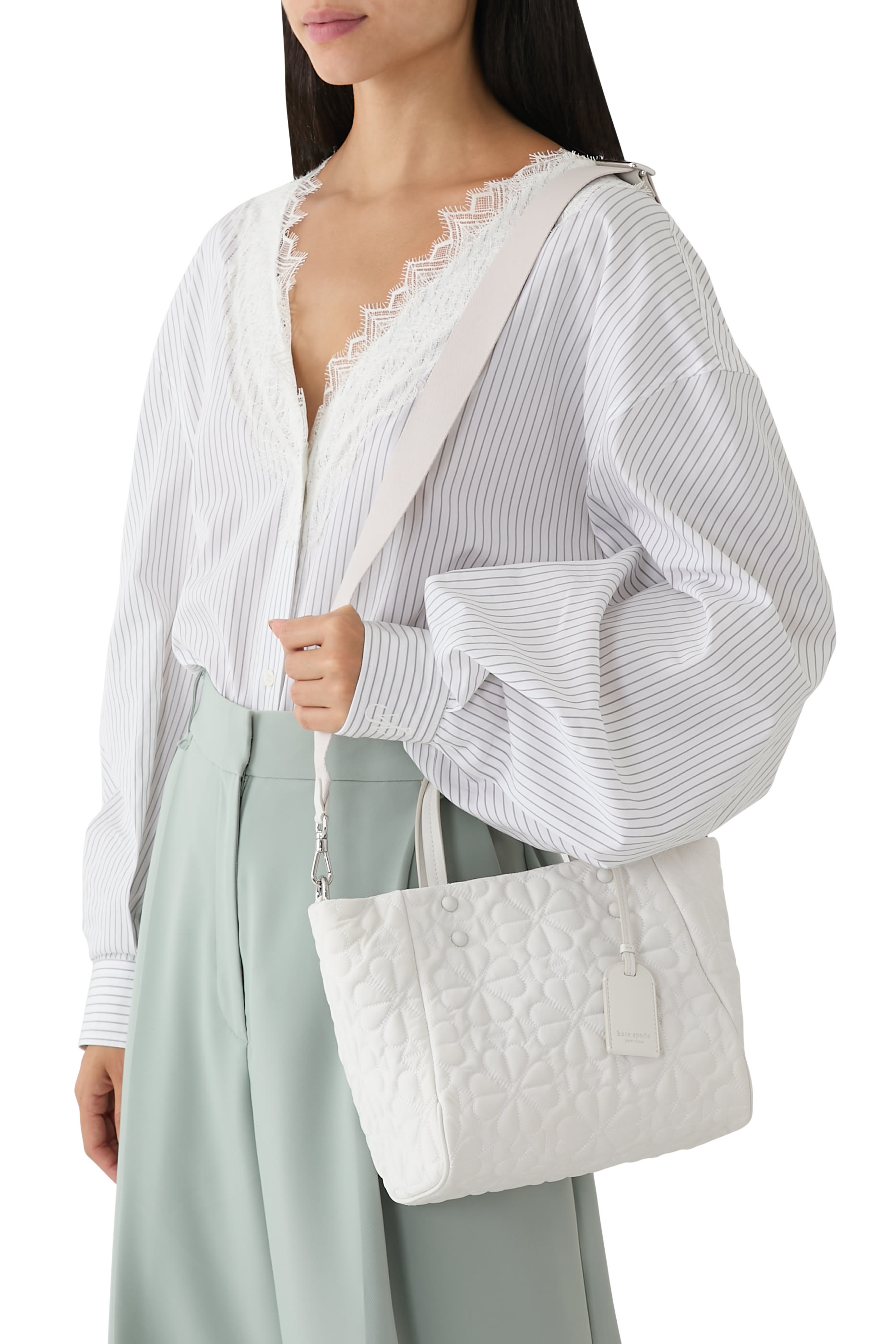 Tilly Quilted Small Tote Bag